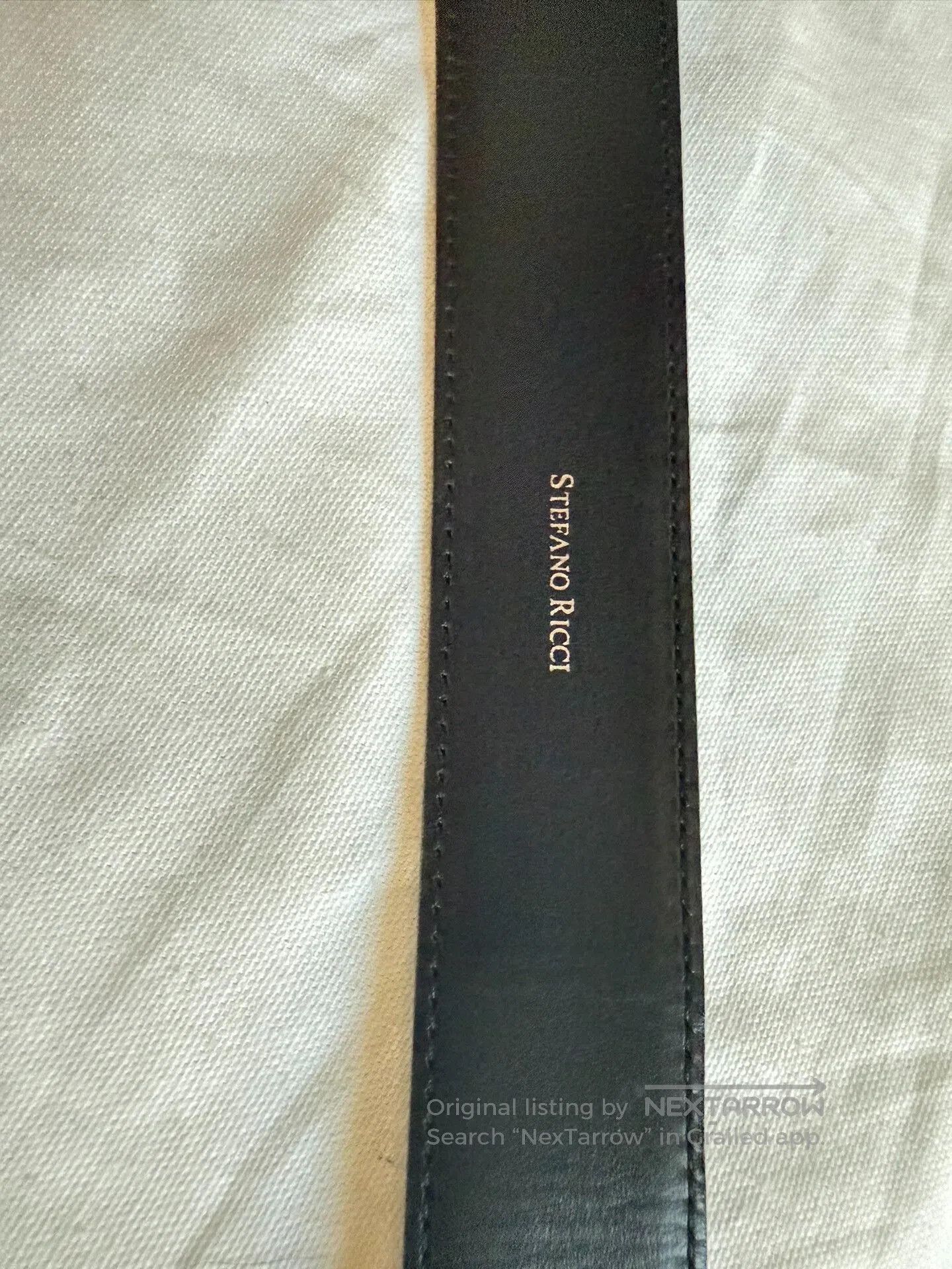 Stefano Ricci Stefano Ricci Black Crocodile Belt. Size ONE SIZE - 8 Thumbnail