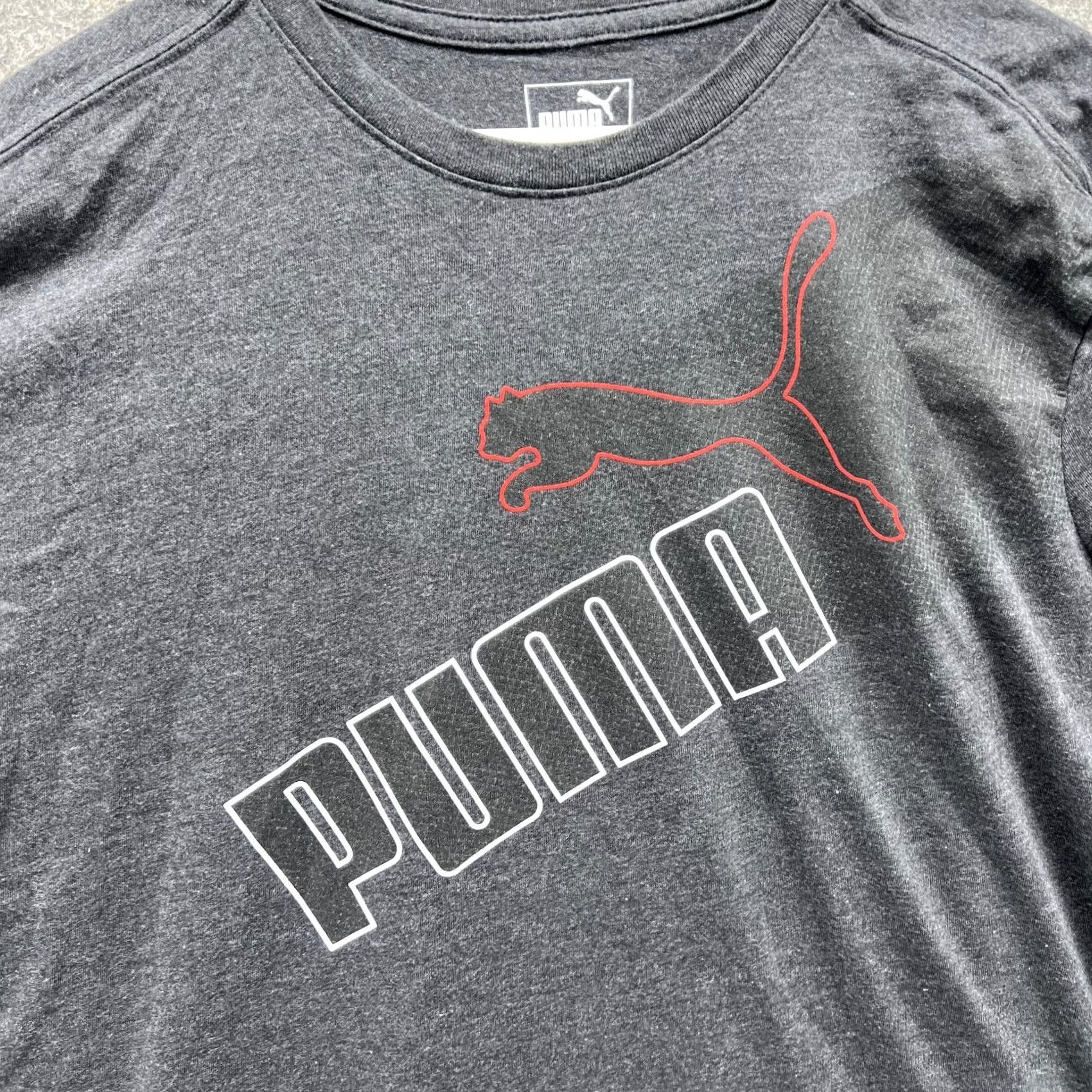 Puma Puma Shirt Men Large Adult Gray Casual Tee Outdoors Crewneck Cotton Logo Decade Outdoor All Seasons Size US L / EU 52-54 / 3 - 4 Thumbnail