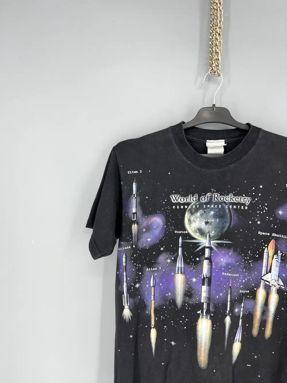 Vintage Vintage Art Unlimited NASA Space World of Rocketry Size US S / EU 44-46 / 1 - 5 Thumbnail