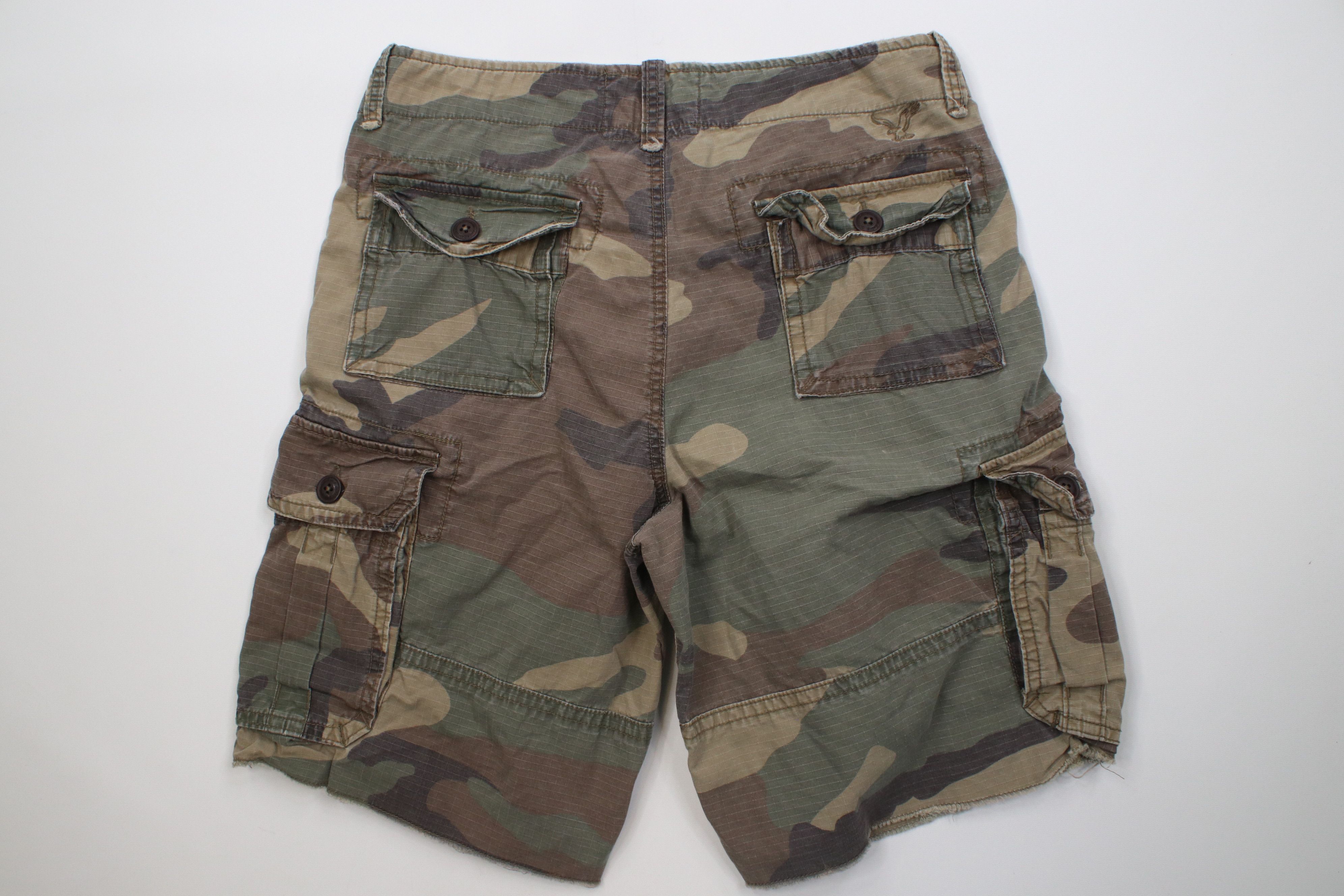 American Eagle Outfitters Vintage Y2K American Eagle Outfitters Cargo Shorts Size US 34 / EU 50 - 9 Thumbnail
