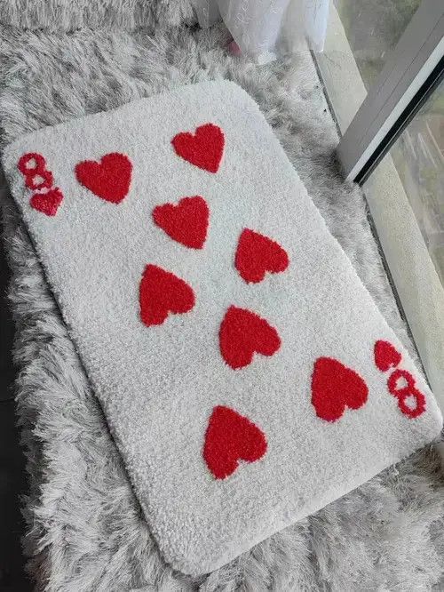Other Tufting Poker Card Anti Slip Rugs Size ONE SIZE - 1 Thumbnail