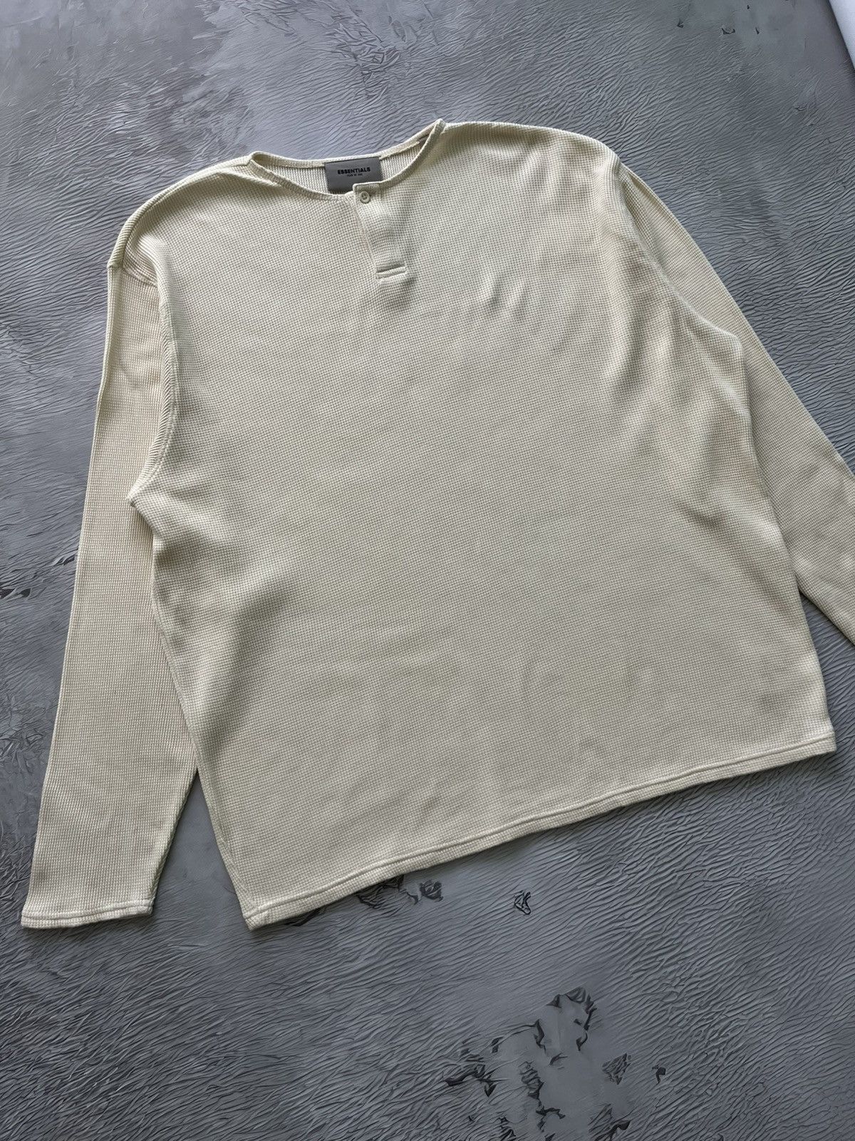 Essentials Fear of God Essentials Long Sleeve Streetwear White Size US M / EU 48-50 / 2 - 2 Thumbnail