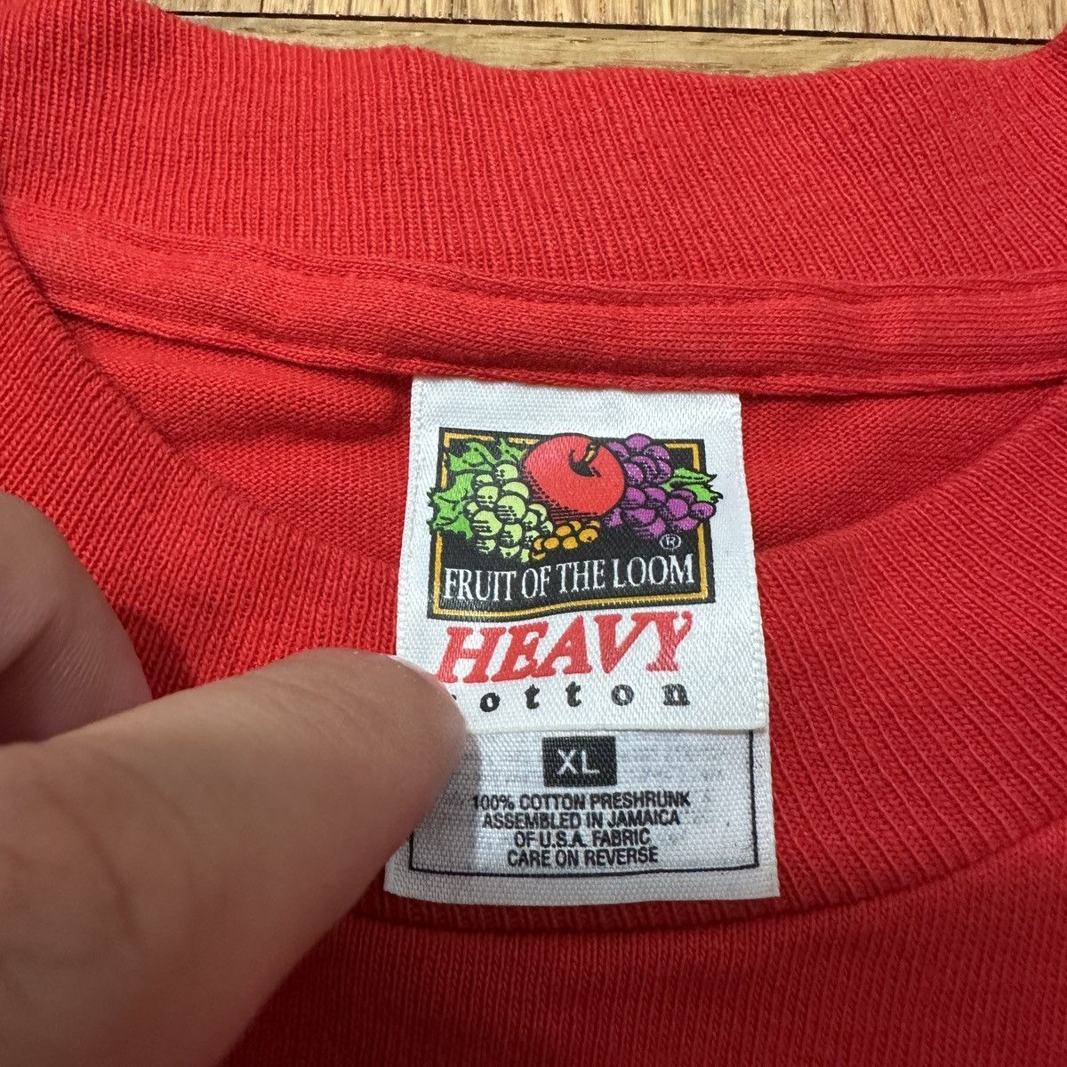 Fruit Of The Loom Vintage Shadow Warrior tee Size US XL / EU 56 / 4 - 4 Thumbnail