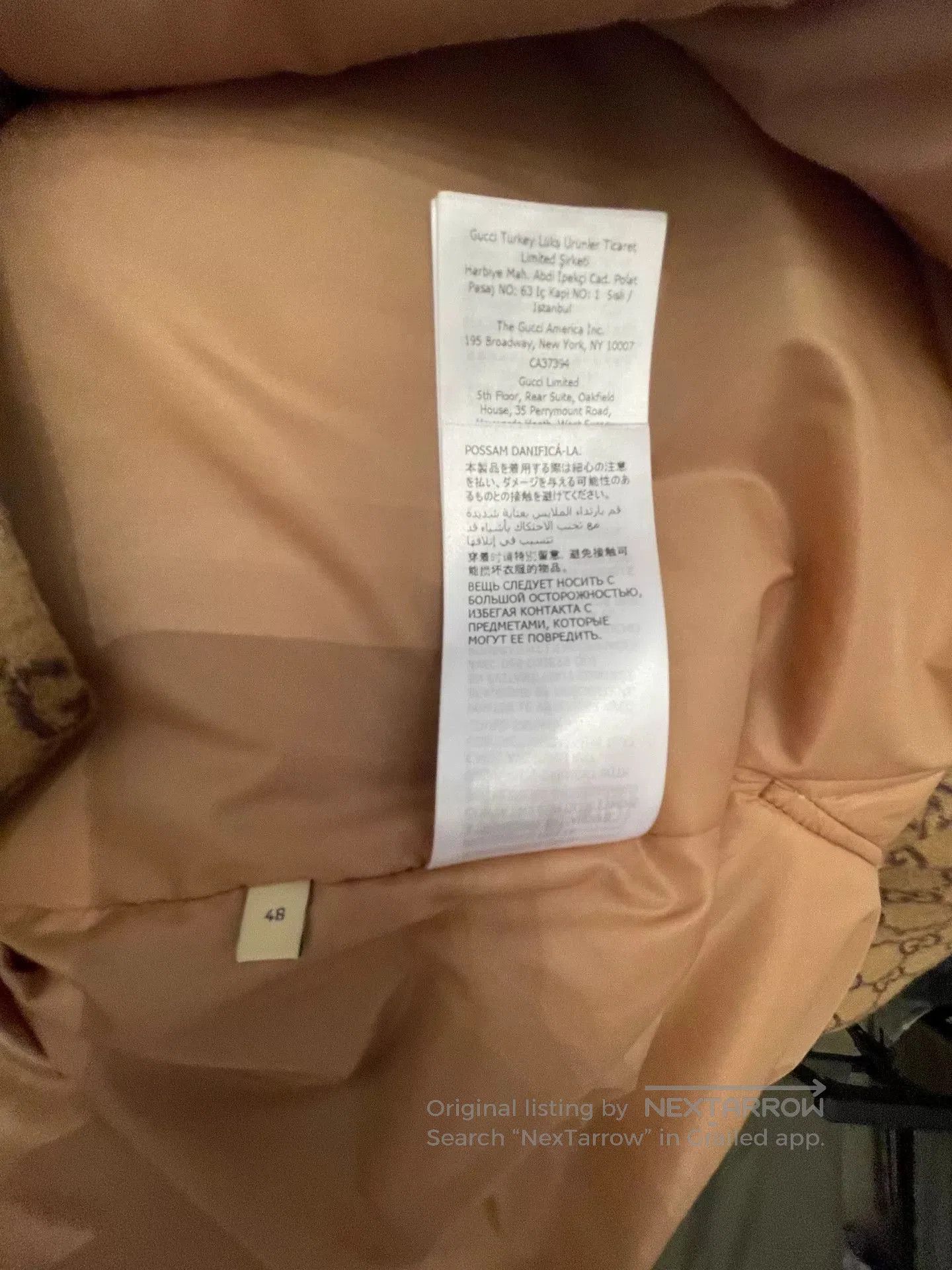 Gucci Gucci GG Wool Flannel Overshirt. Size US M / EU 48-50 / 2 - 5 Thumbnail