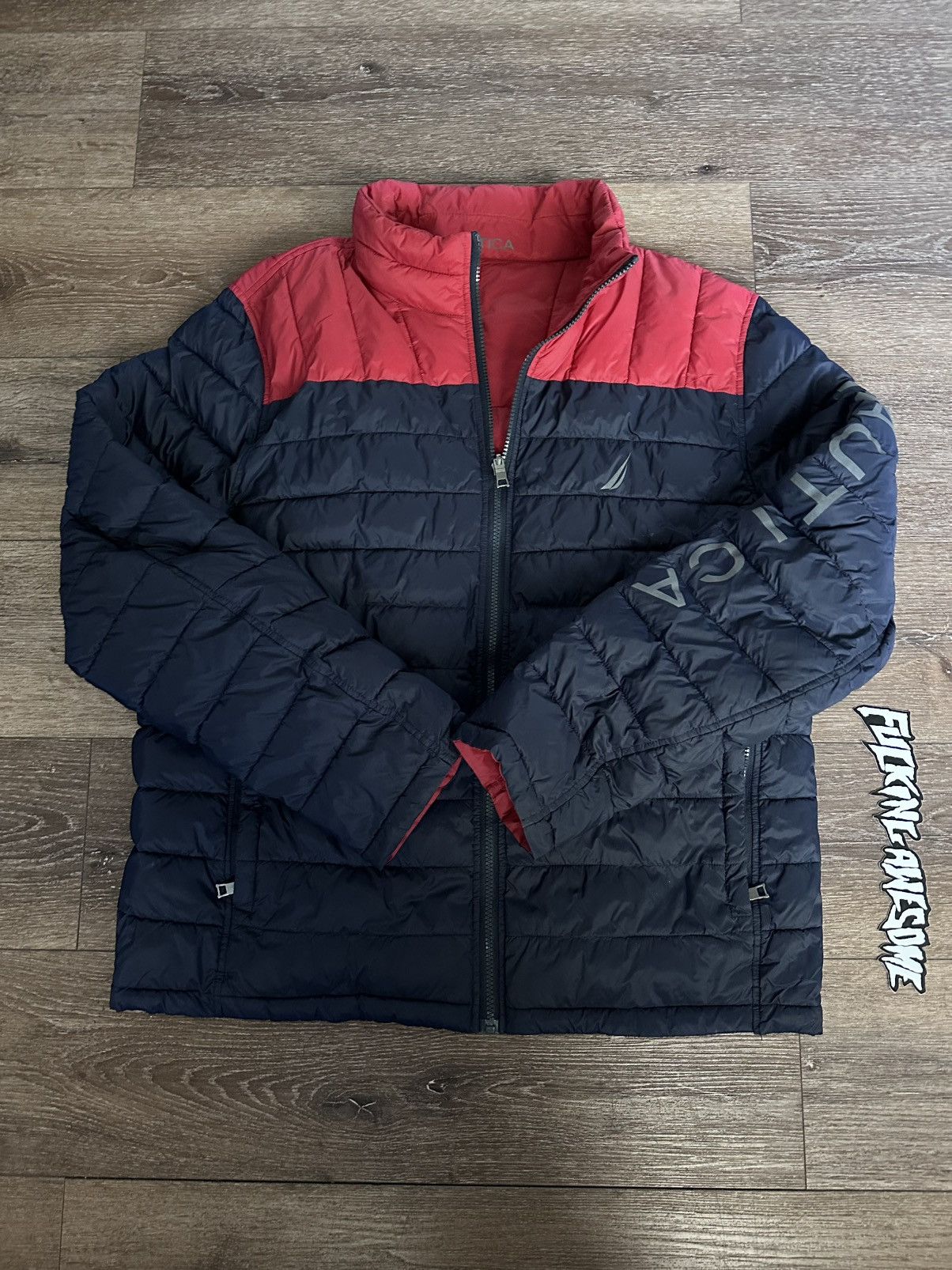 Nautica NAUTICA reversible L jacket Size US L / EU 52-54 / 3 - 1 Thumbnail