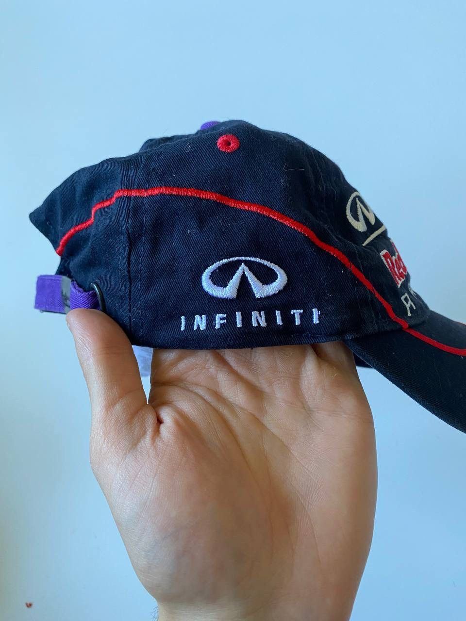 Red Bull Vintage Red Bull Cap Infinity Racing team Size ONE SIZE - 2 Thumbnail