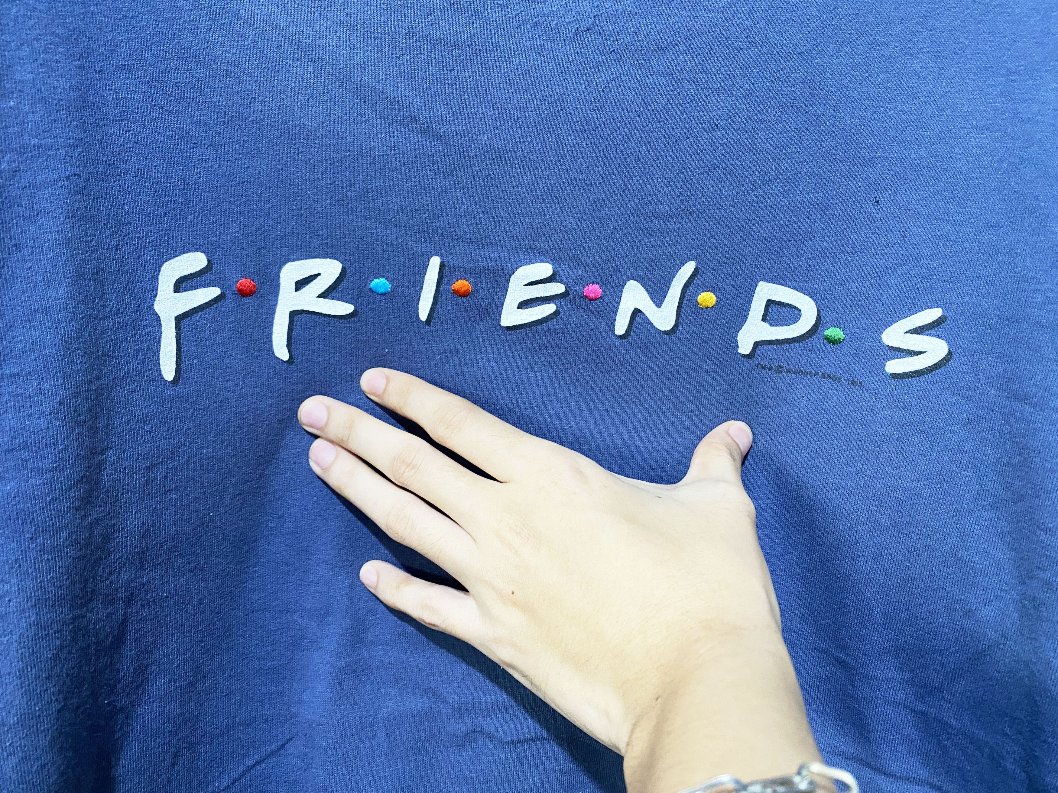Vintage Vintage 90s Friends TV Show Shirt Size US L / EU 52-54 / 3 - 2 Thumbnail