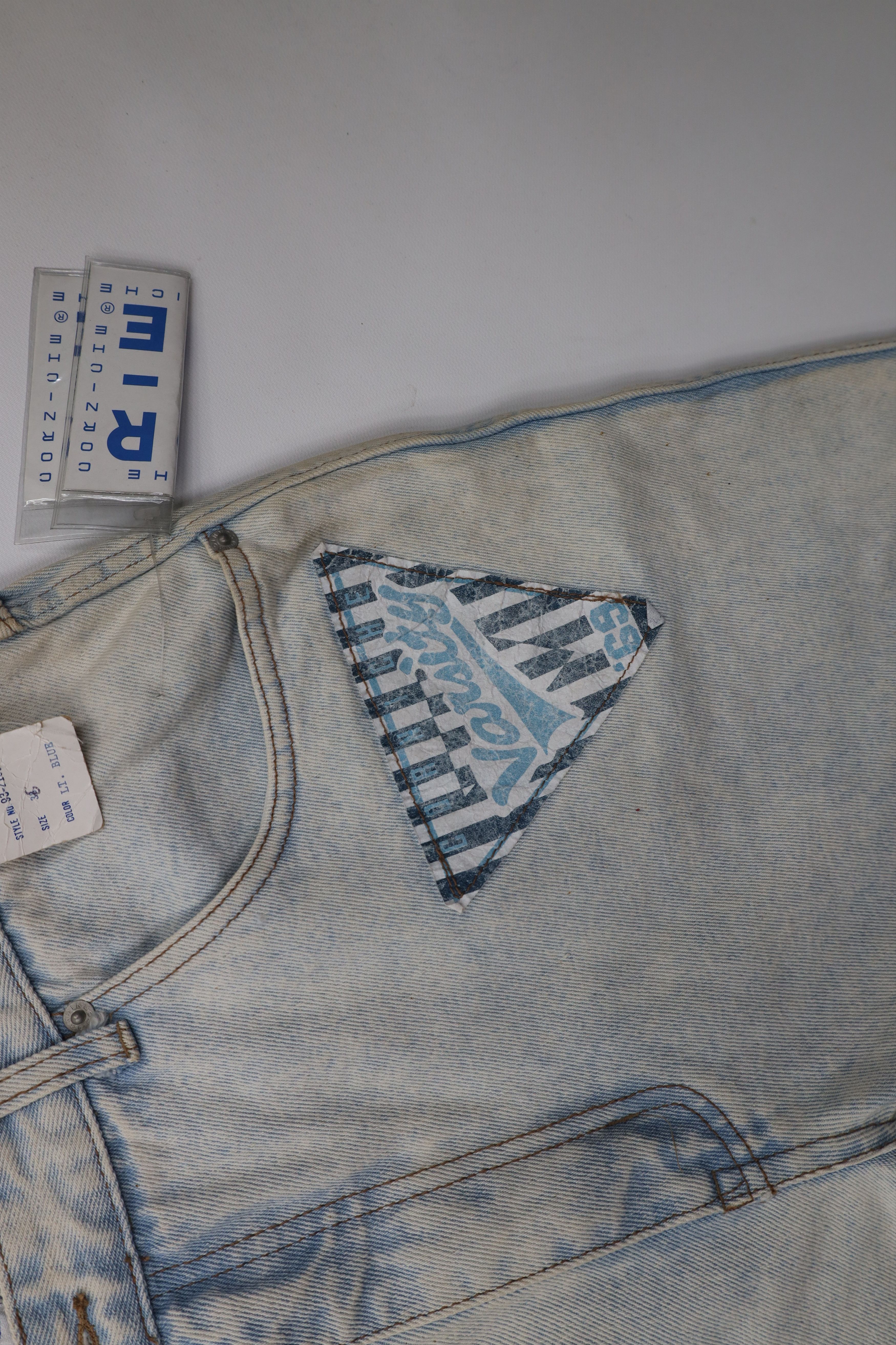 Vintage Deadstock Vintage 90s Streetwear Baggy Fit Jeans Acid Wash Size US 36 / EU 52 - 9 Thumbnail