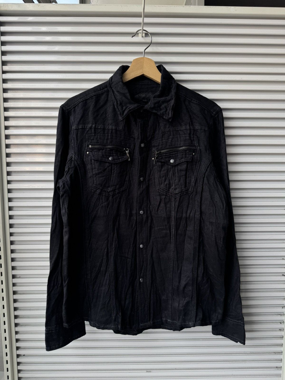 In The Attic Punk! In The Attic Button Up Poem Riot Jacket Size US M / EU 48-50 / 2 - 1 Thumbnail