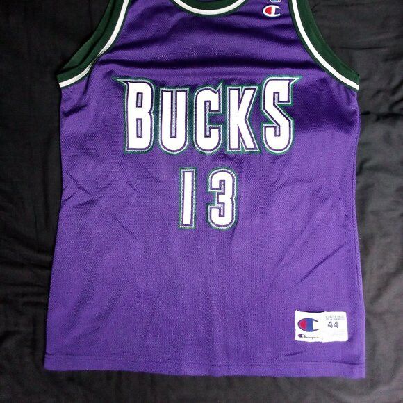 Champion Vintage Champion Glenn Robinson Milwaukee Bucks Jersey Size US L / EU 52-54 / 3 - 3 Thumbnail