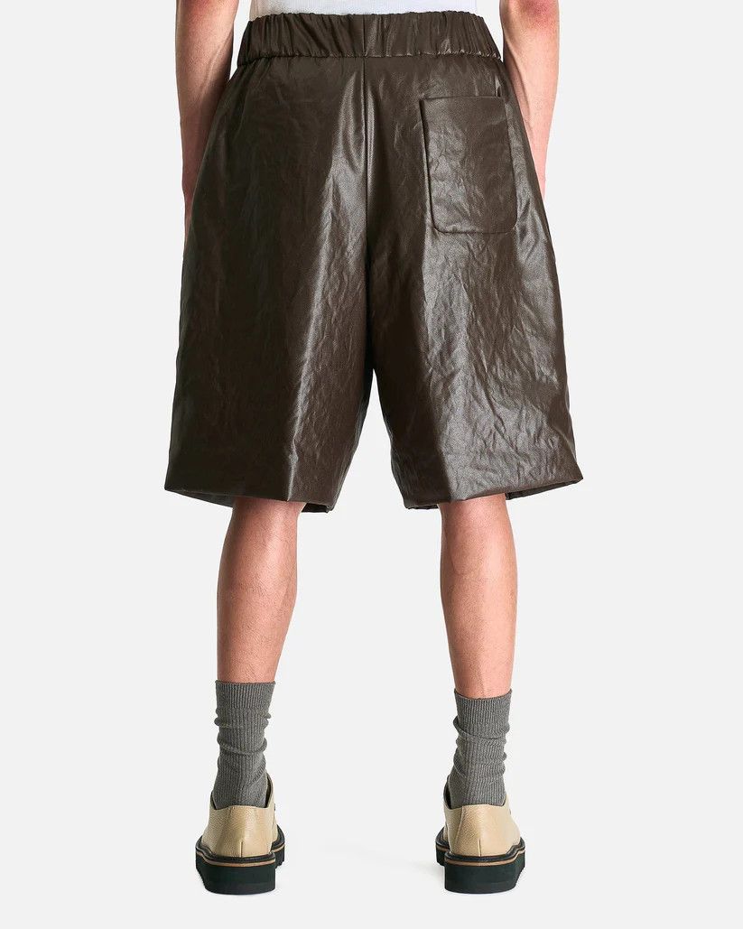 Dries Van Noten o1s1v1r1oon0925 Plato Bis Shorts in Green/Khaki Size US 30 / EU 46 - 3 Thumbnail