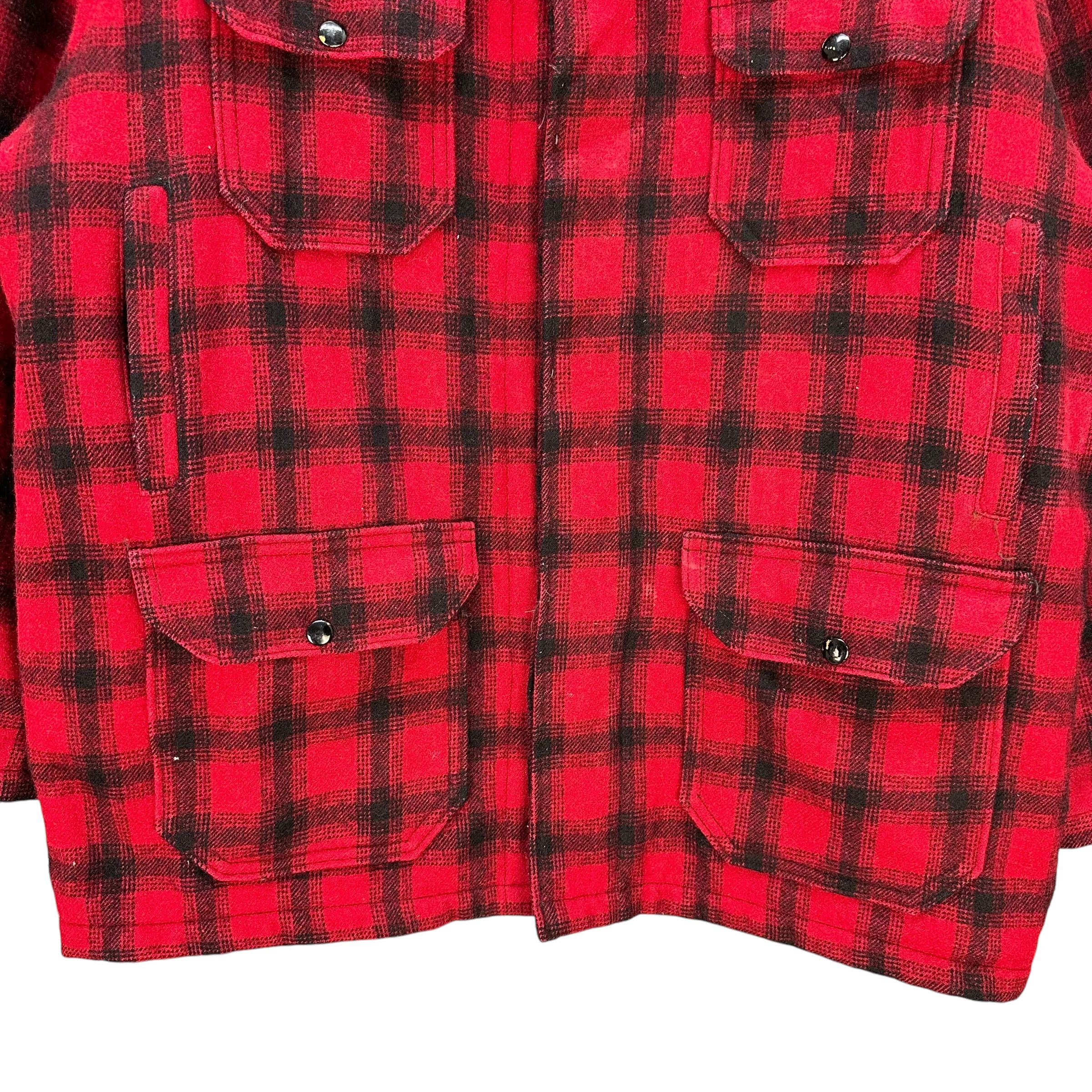 Woolrich Woolen Mills Vintage 80's WOOLRICH Checked Flannel Chore Jacket #A80-1935 Size US XL / EU 56 / 4 - 3 Thumbnail
