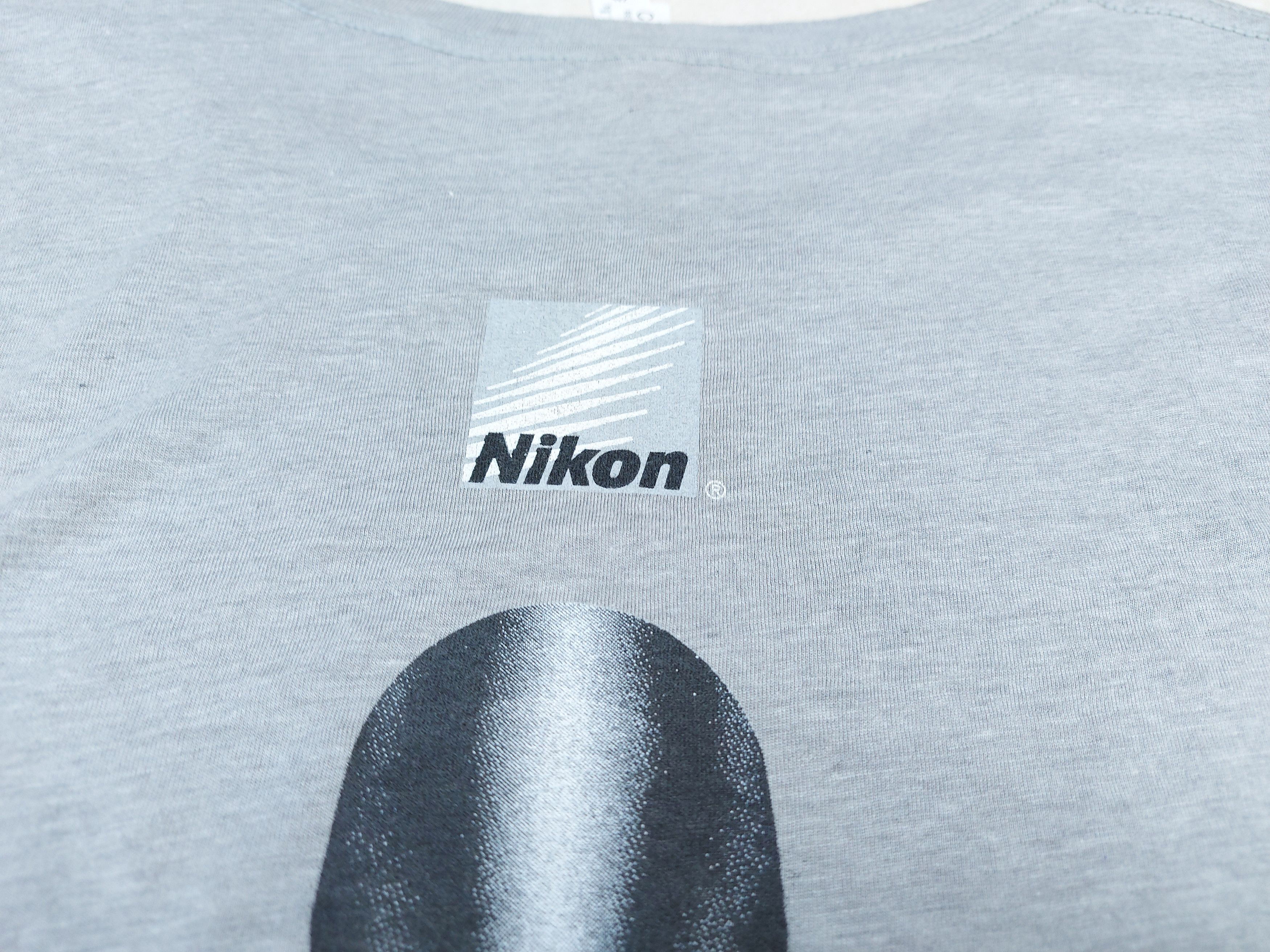 Nikon Nikon Black Rifle Scope Double-Sided Short Sleeve Gray TEE Size US XXL / EU 58 / 5 - 9 Thumbnail