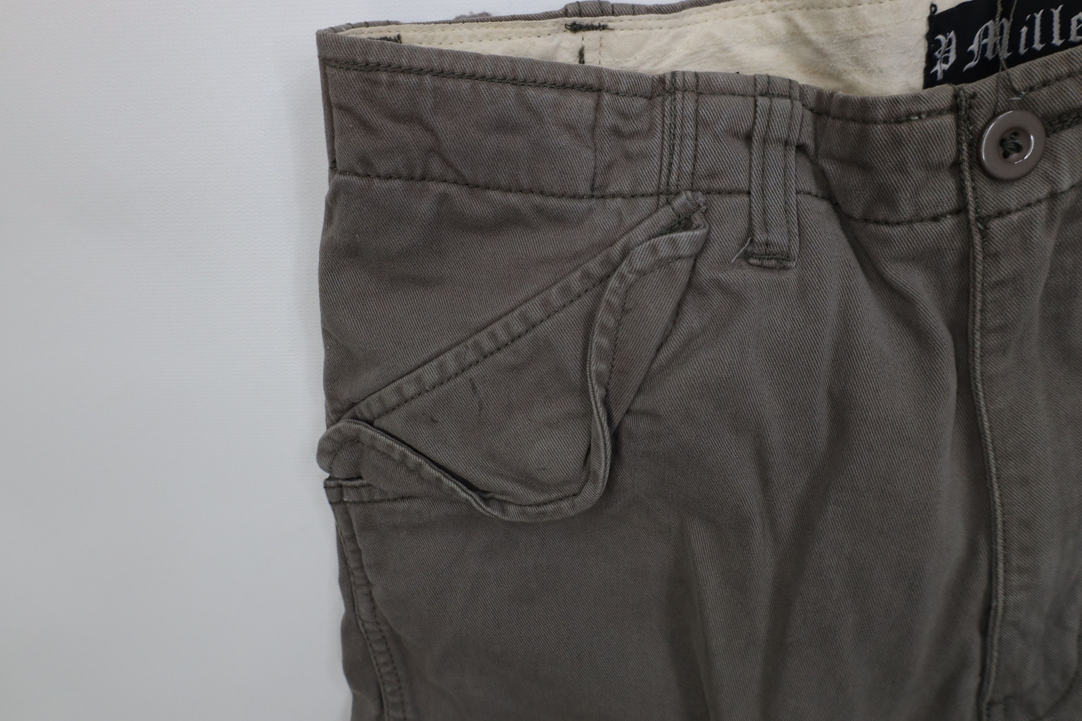 Vintage Vintage Y2K P Miller Relaxed Fit Cargo Pants Gray Cotton Size US 30 / EU 46 - 8 Thumbnail