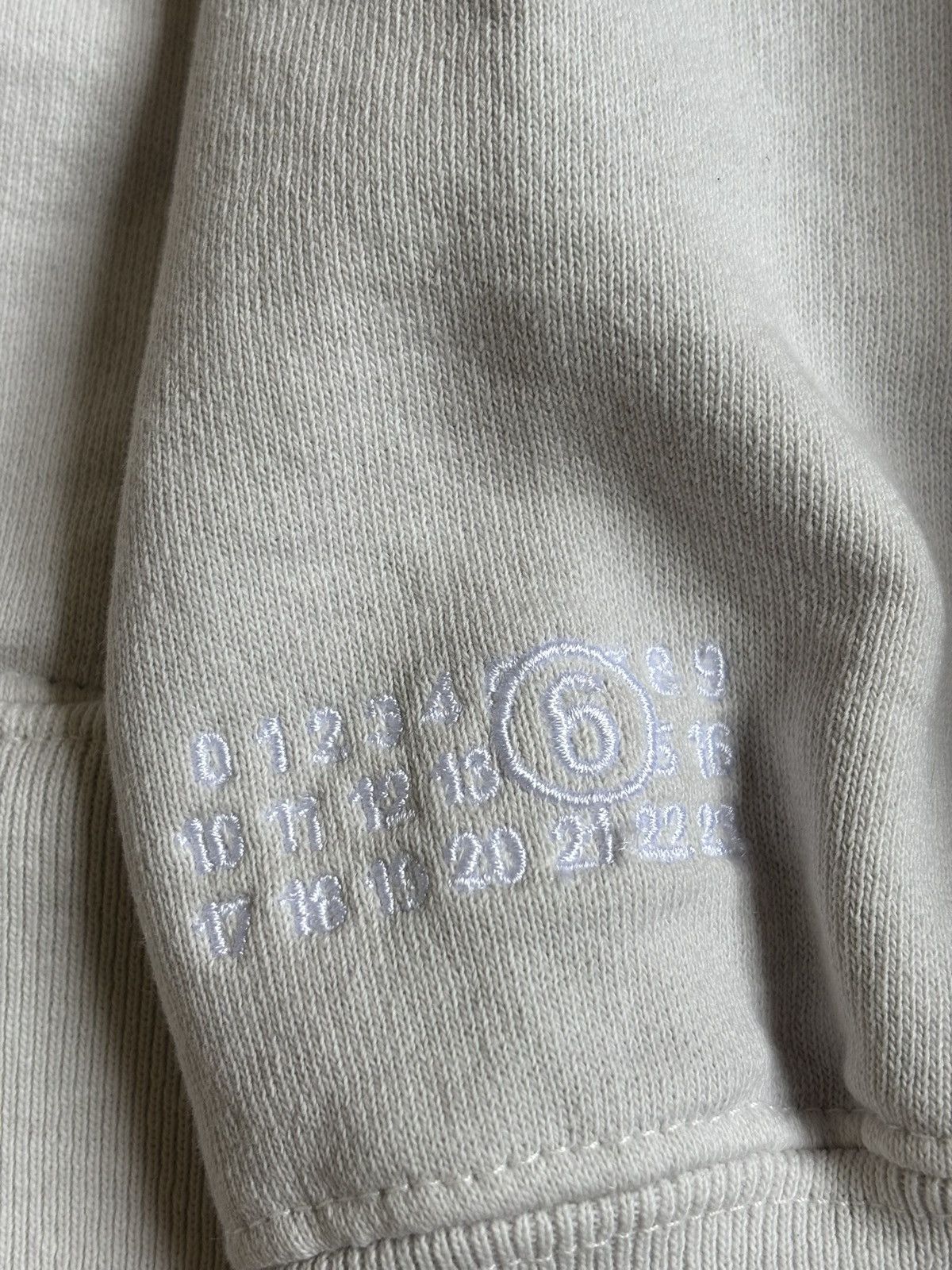 Maison Margiela × Supreme Supreme Maison Margiela Box Logo Zipup Hoodie White Size US M / EU 48-50 / 2 - 6 Thumbnail