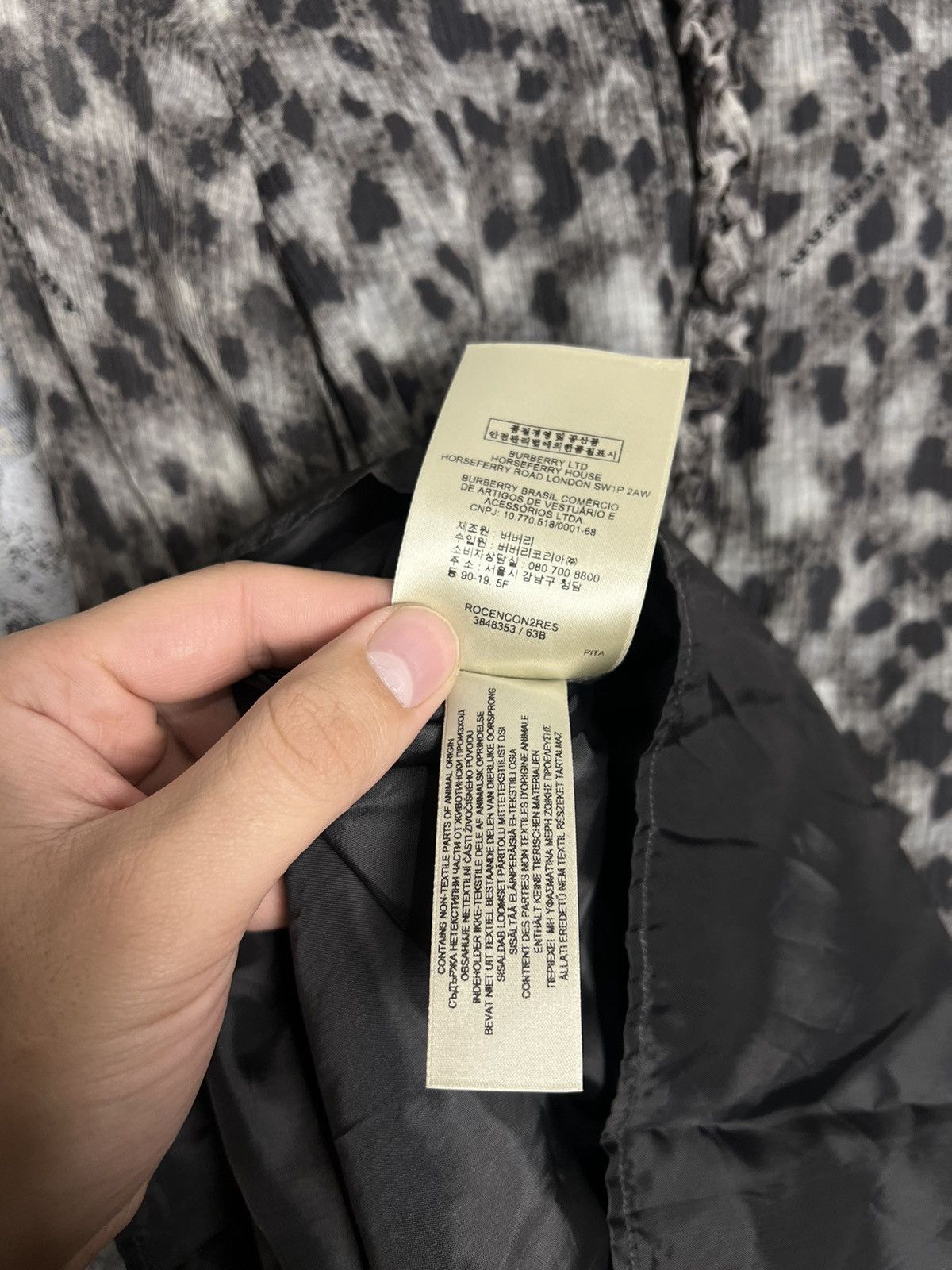 Burberry × Vintage Burberry Brit Dress Animal Printed Mesh Long Sleeve Tunic Size M / US 6-8 / IT 42-44 - 9 Thumbnail
