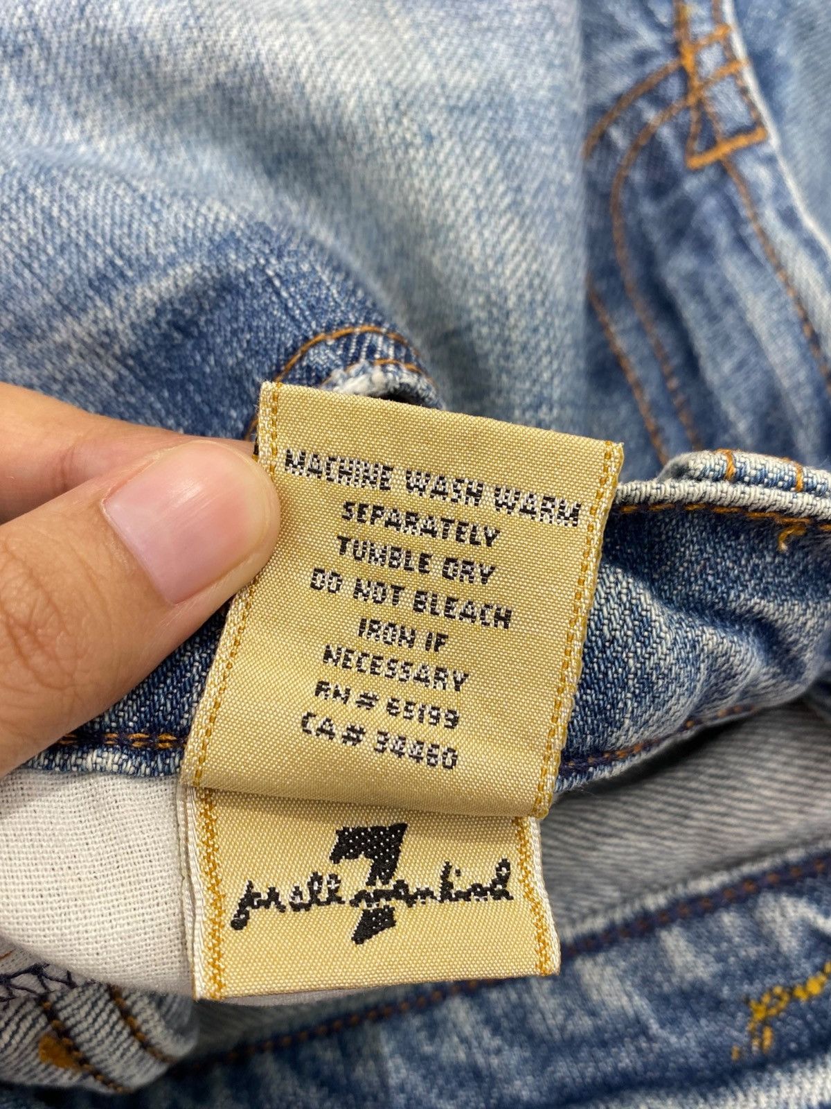 Japanese Brand Japanese Brand Blue Faded Wash Style Bootcut Jeans Size US 28 / EU 44 - 14 Thumbnail