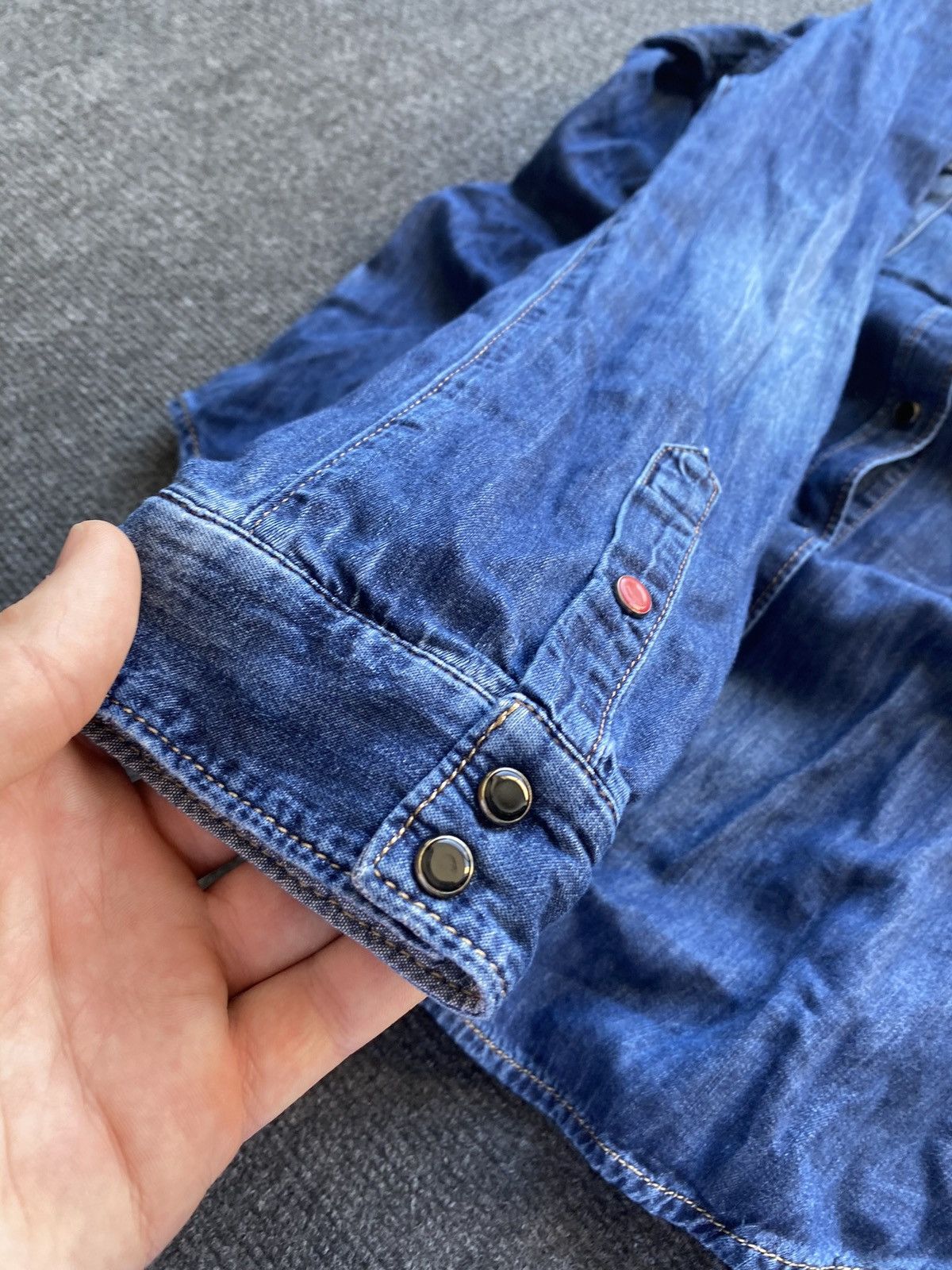 Diesel 🔥Opium Punk Diesel Slim Fit L button up shirt Size US L / EU 52-54 / 3 - 13 Thumbnail