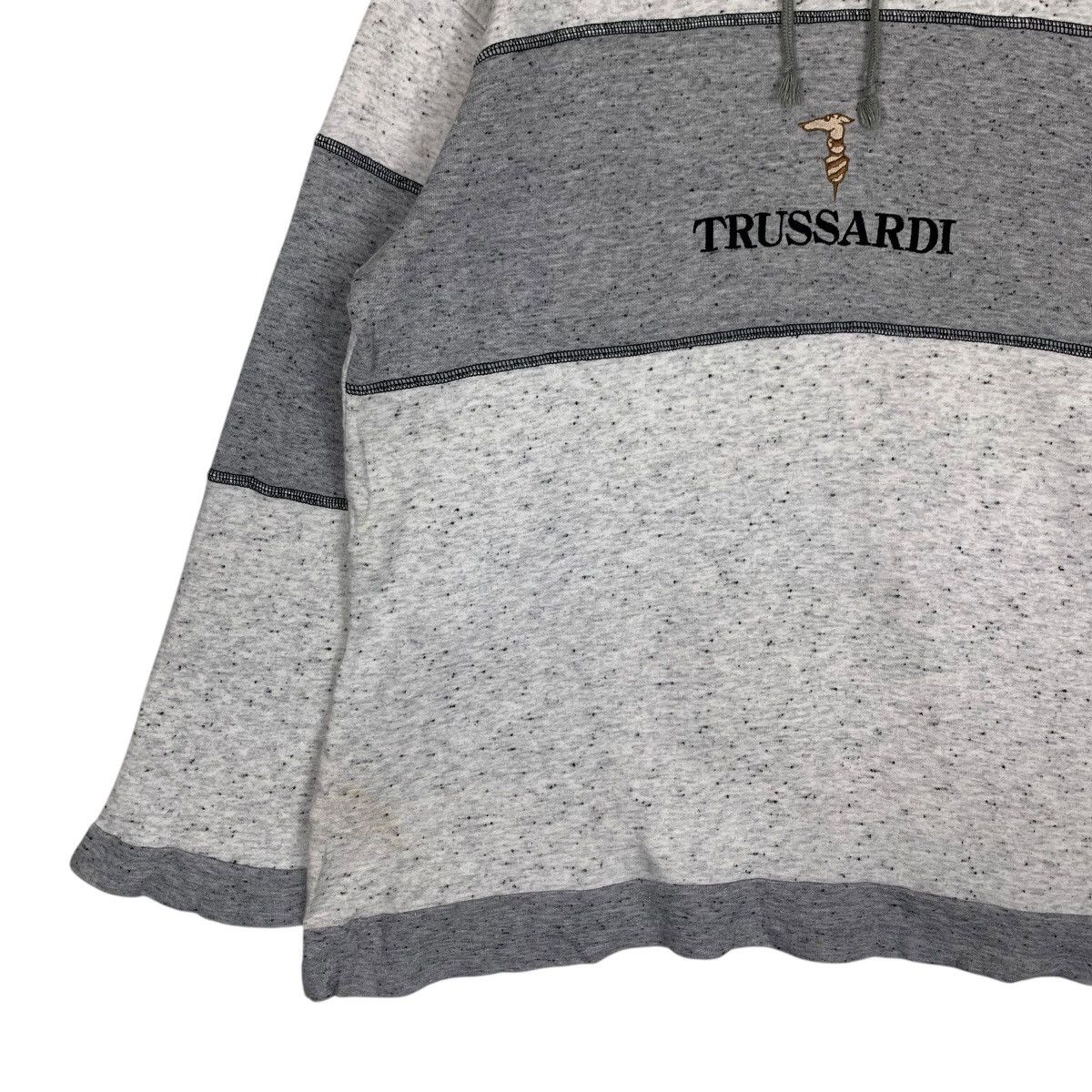 Trussardi TRUSSARDI Embroidery Big Logo Pullover Jumper #1493-C67 Size US L / EU 52-54 / 3 - 3 Thumbnail