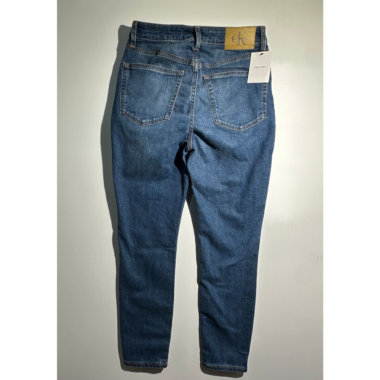Calvin Klein NavyBlue Calvin Klein Jeans NWT Size29 HighRise skinny Ankle Size 29" - 6 Thumbnail