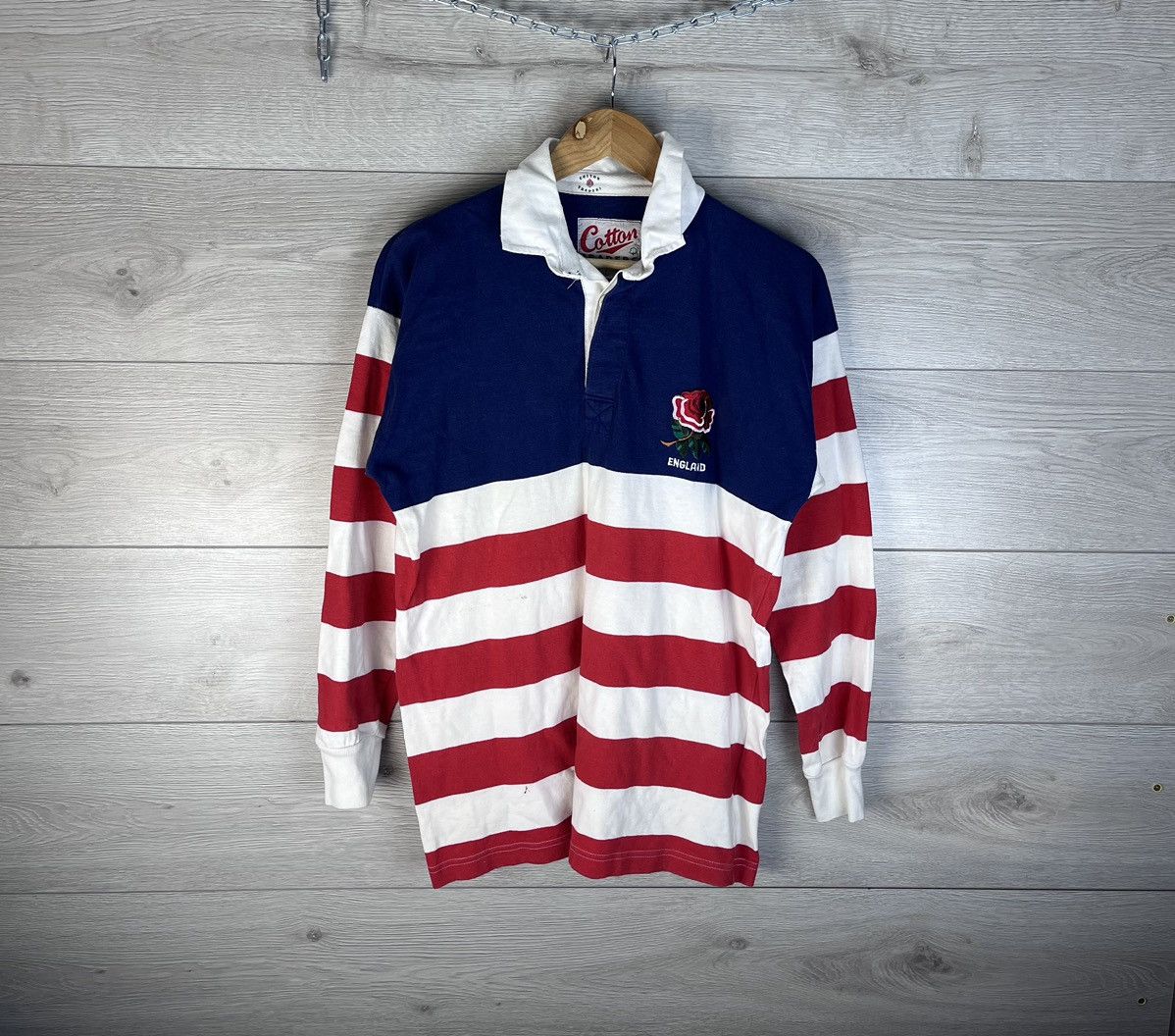 Sterling Ruby Men’s rugby jersey England Cotton Traders size L Size US L / EU 52-54 / 3 - 1 Thumbnail