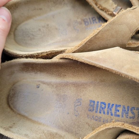 Birkenstock Birkenstock Florida Soft Footbed Oiled Leather Tobacco Brown Size US 8 / IT 38 - 7 Thumbnail