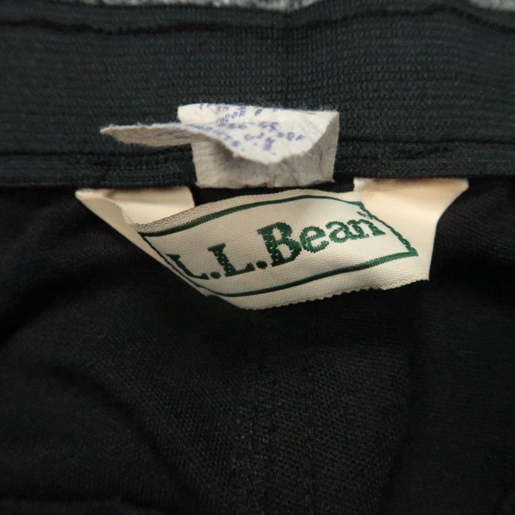 Vintage VINTAGE LL Bean Pants Mens Extra Large Black Ankle Zip Outdoors Size US 36 / EU 52 - 4 Thumbnail