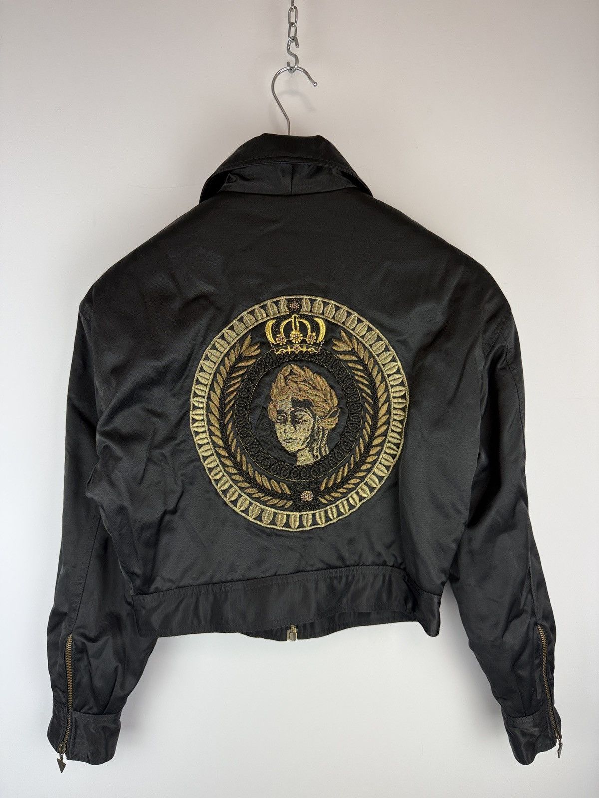Versus Versace Black Versus Gianni Versace jacket with zip closure Size US S / EU 44-46 / 1 - 7 Thumbnail