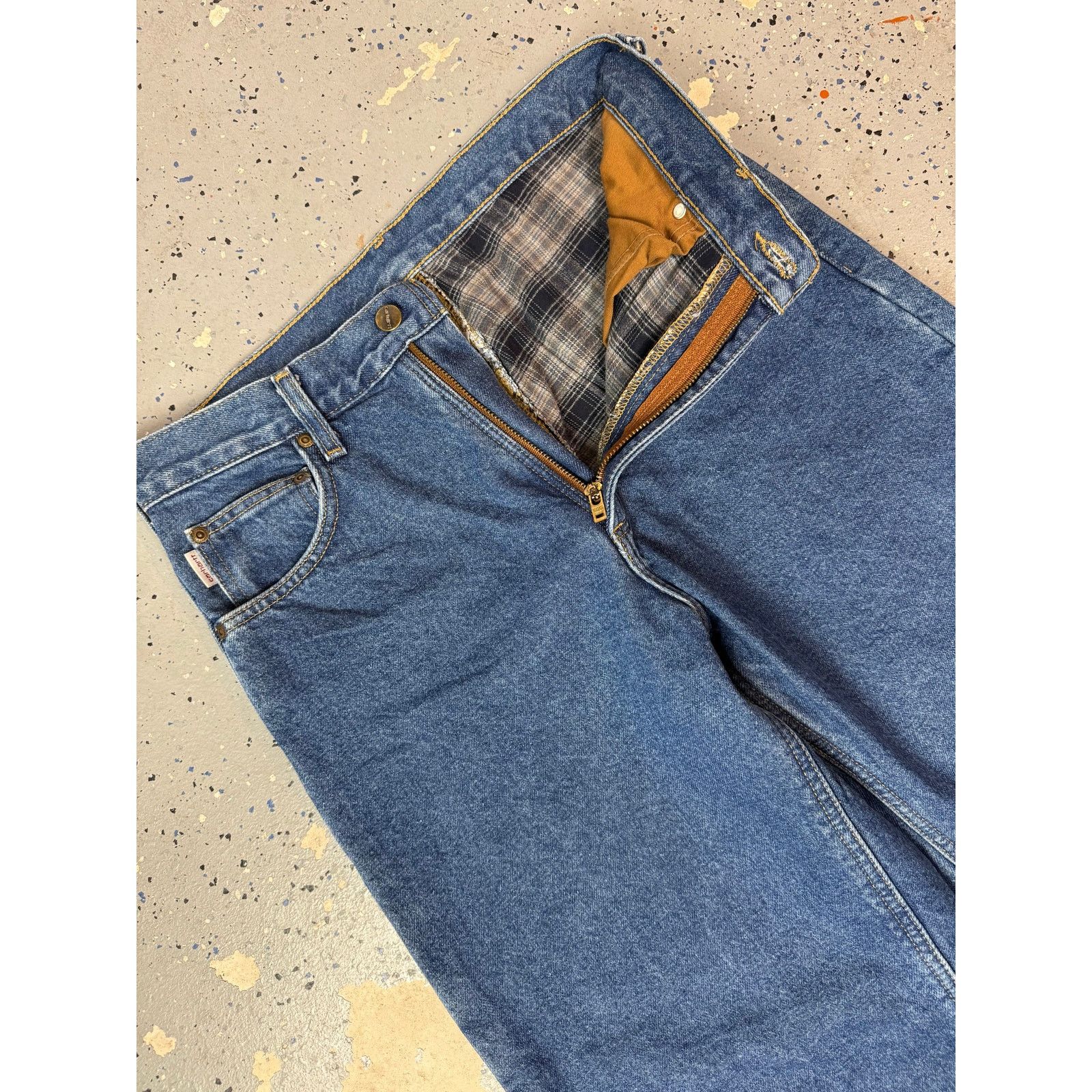 Carhartt Flannel linned Carhartt pants Size US 32 / EU 48 - 5 Thumbnail
