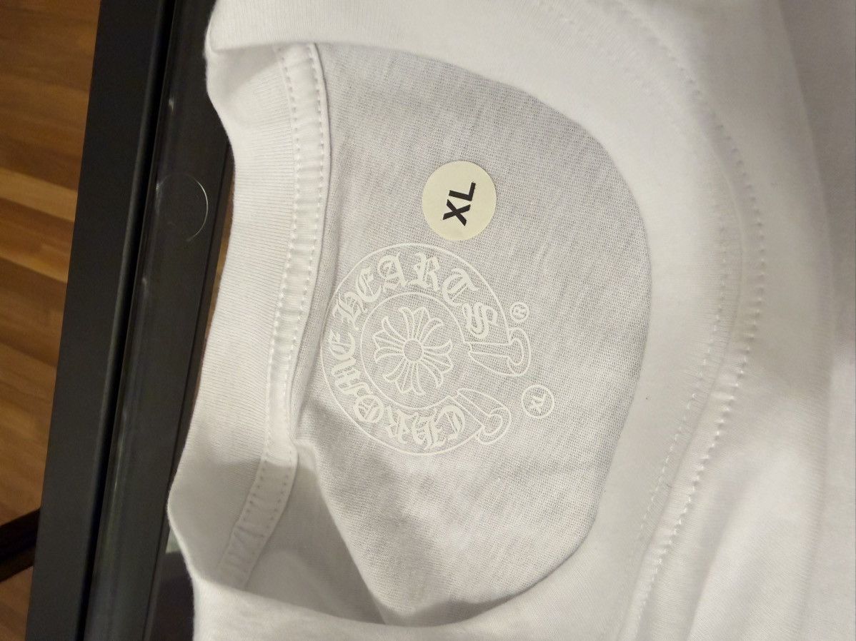 Chrome Hearts Chrome Hearts Los Angeles Horseshoe Pocket Tee Size US XL / EU 56 / 4 - 3 Thumbnail