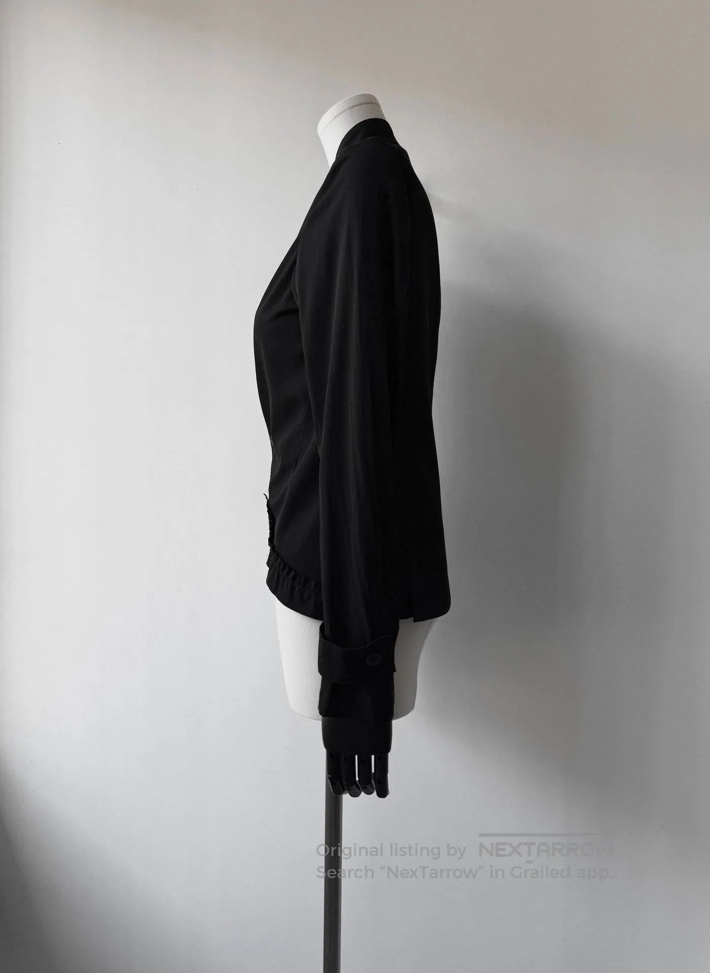 Yohji Yamamoto Yohji Yamamoto Y's 05SS Stand Collar Jacket. Size S / US 4 / IT 40 - 3 Thumbnail