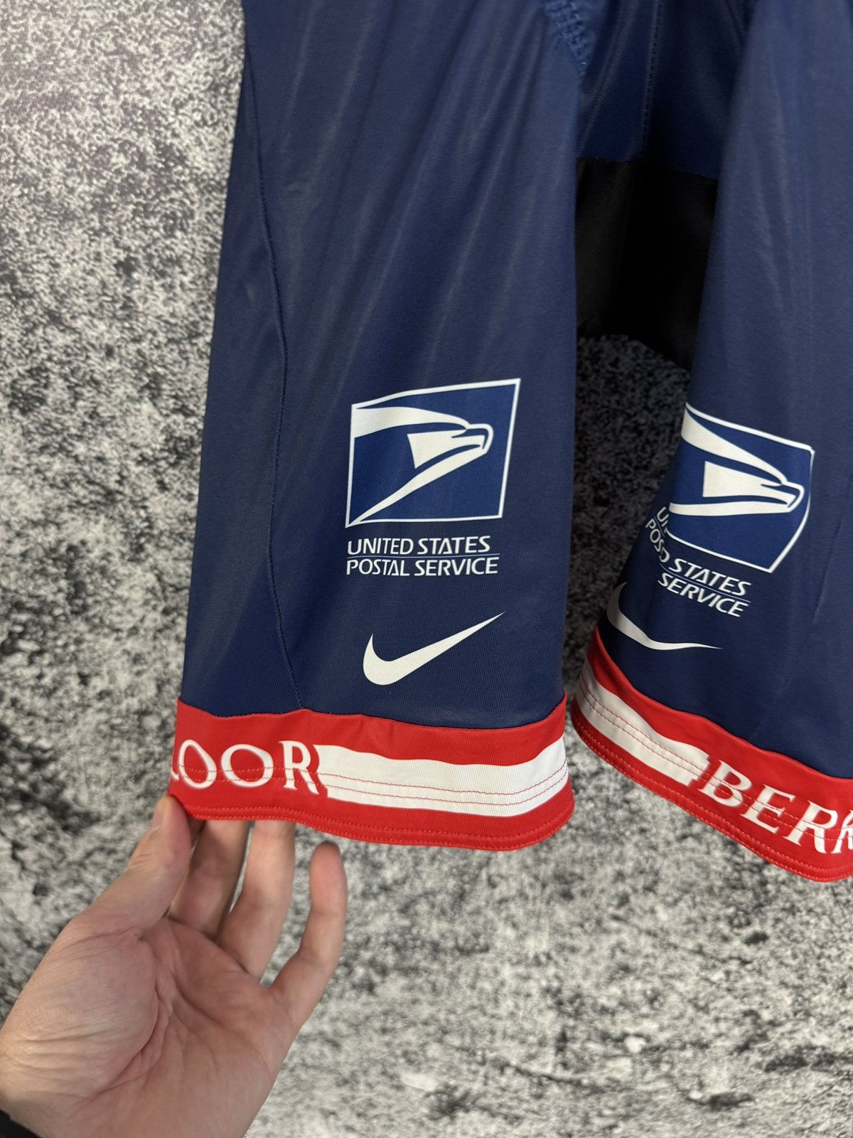 Nike × Vintage Nike Cycling Bib Shorts United States Postal Service Size XL Size US 40 / EU 56 - 5 Thumbnail