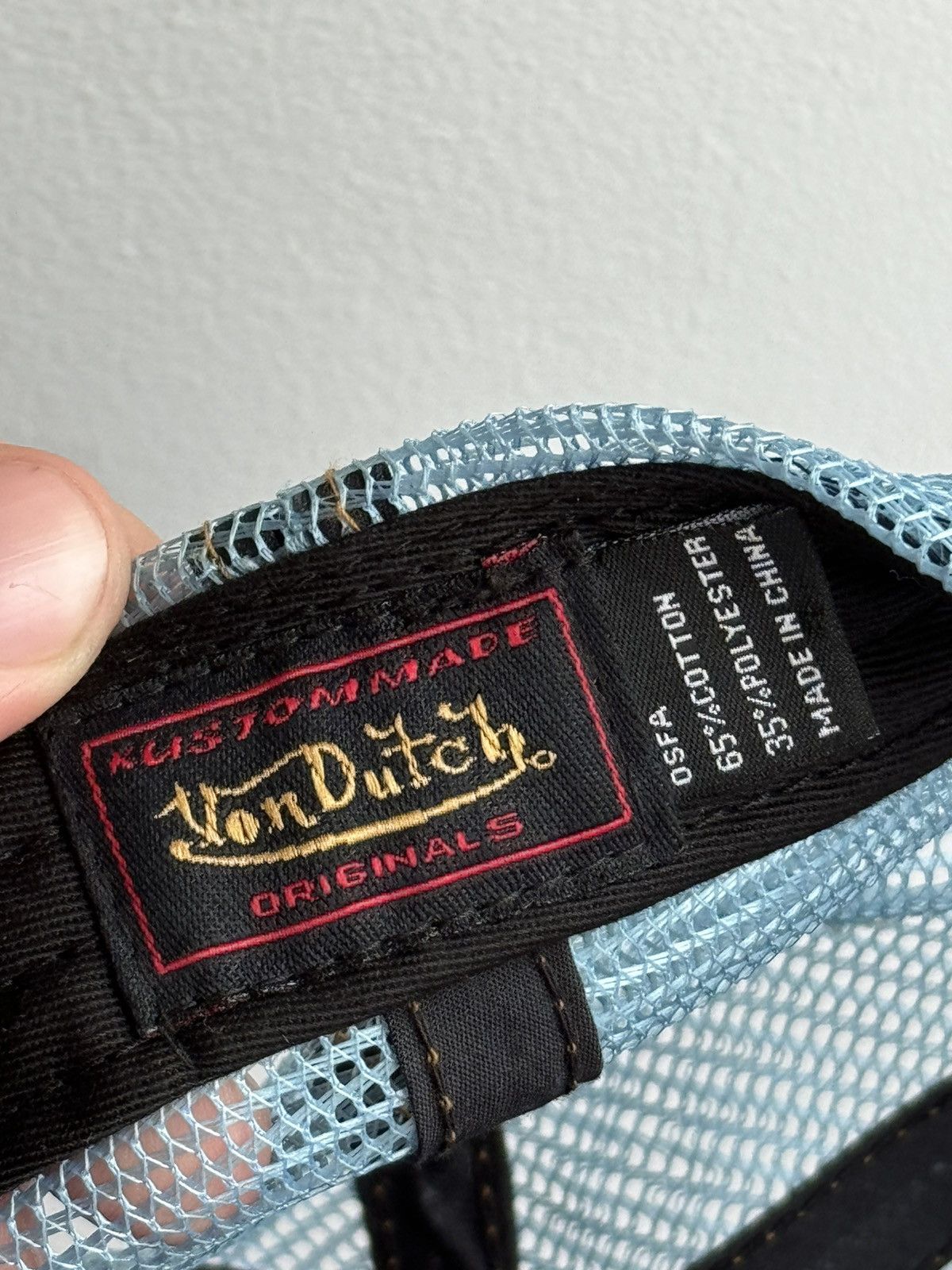 Von Dutch Von Dutch American 🇺🇸 velor cap hat Size ONE SIZE - 6 Thumbnail