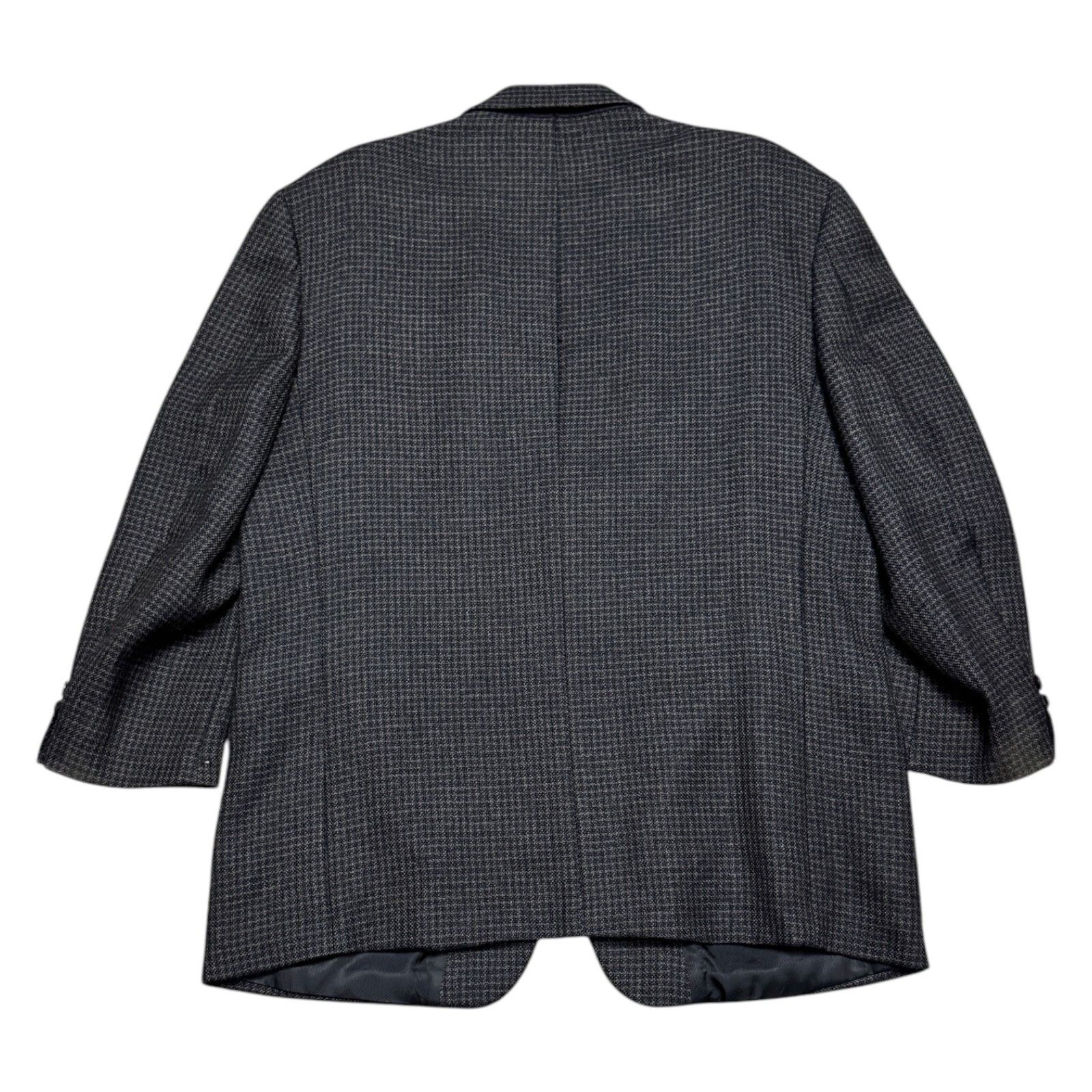 OSCAR DE LA RENTA Check WOOL Designer Blazer Suit Jacket 46R