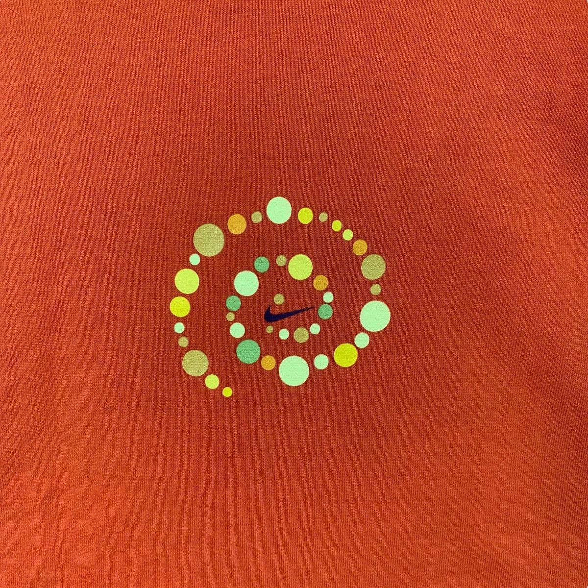 Nike Vintage 00's NIKE Spiral Logo Women Tops Tee Shirt Size M / US 6-8 / IT 42-44 - 3 Thumbnail