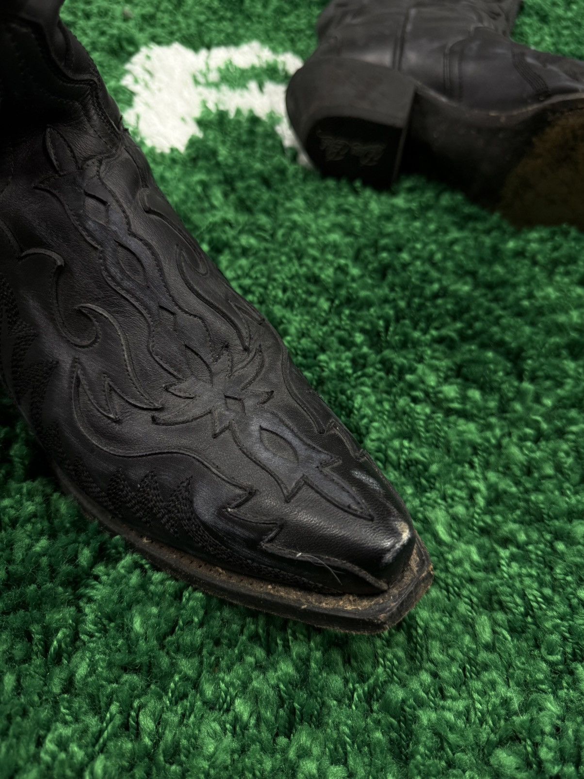 Dan Post Dan Post Hallie Western Boot Black Womens Size 8.5M Cowboy Size US 8.5 / IT 38.5 - 2 Thumbnail
