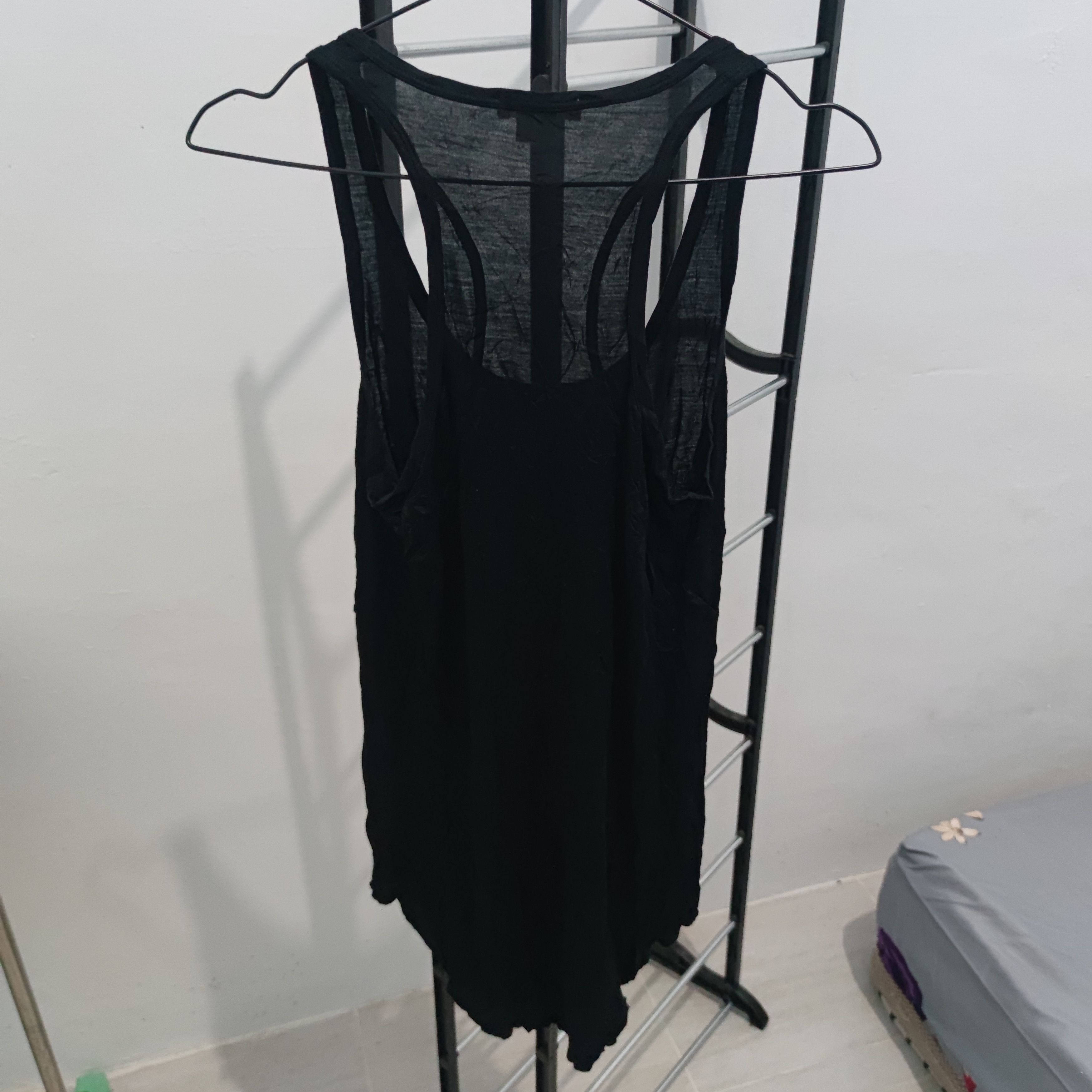 Helmut Lang 💥BINDING OFFER💥 Helmut Lang Silk Viscose Tank Top Size US M / EU 48-50 / 2 - 4 Thumbnail