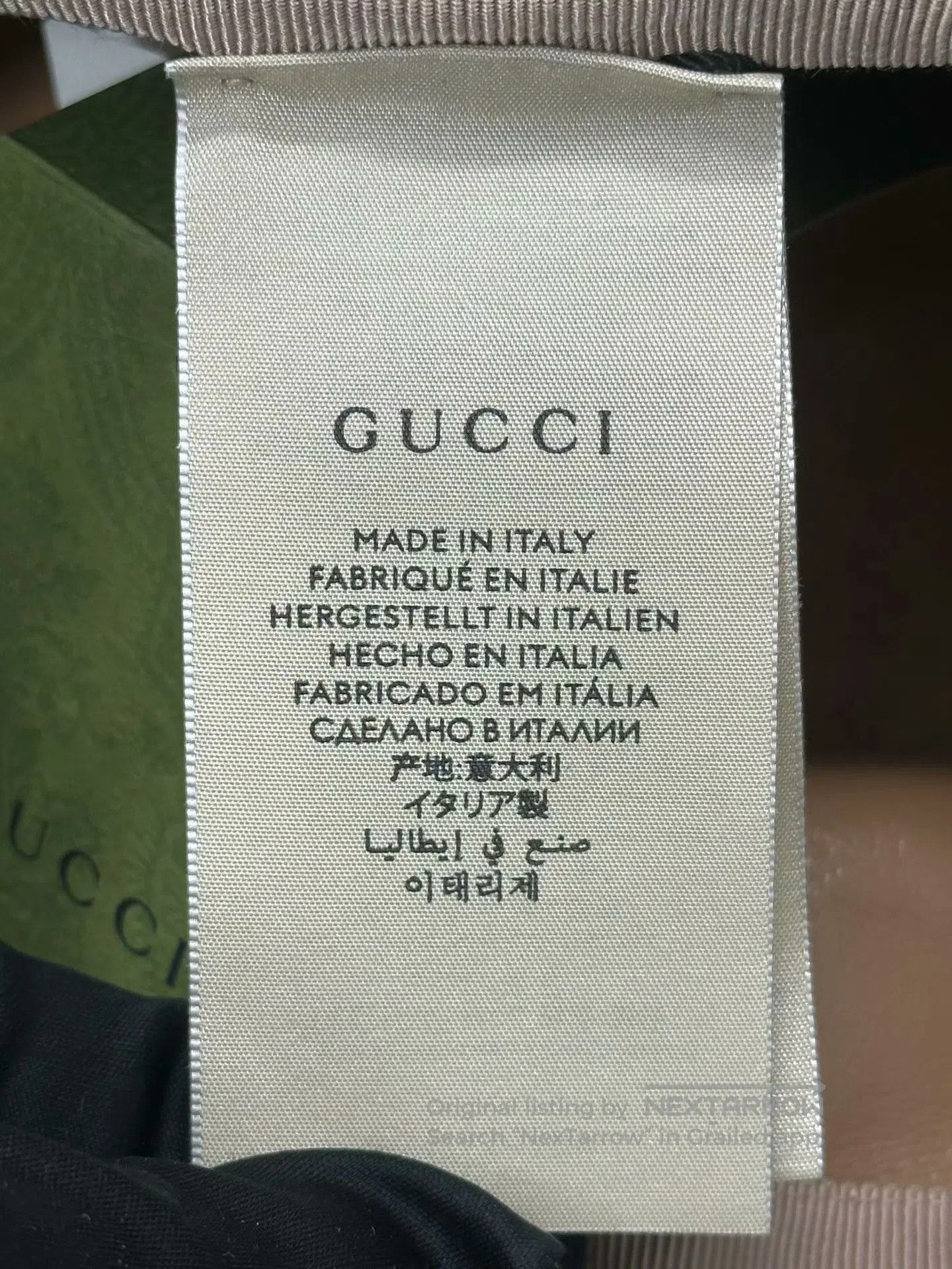 Gucci Guicci size S Classic Double G Logo All-over Wool Fisherma Size ONE SIZE - 6 Thumbnail