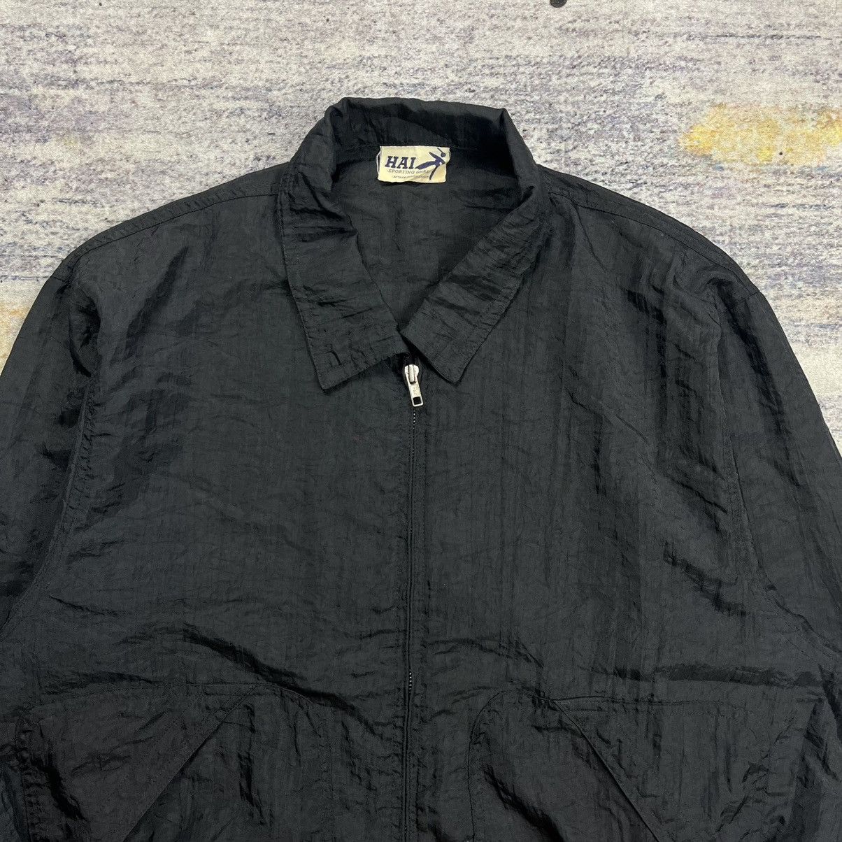Issey Miyake 90s Hai sporting gear issey miyake big logo nylon jacket Size US L / EU 52-54 / 3 - 4 Thumbnail