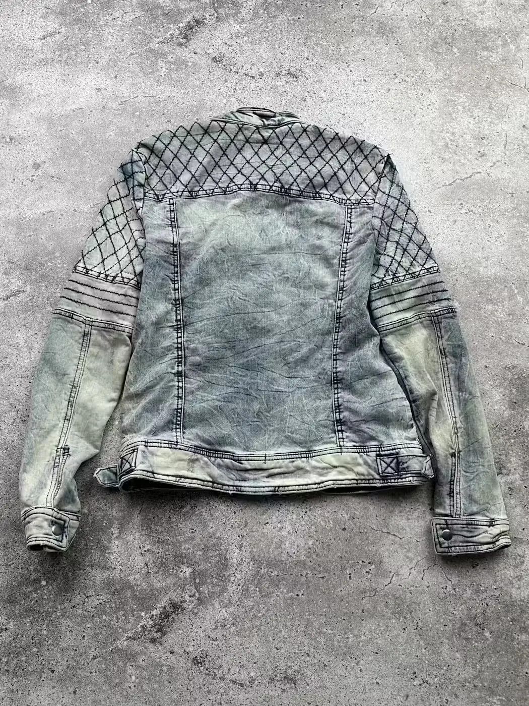 Vintage Vintage Faded Denim Jacket C553(V266) Size M / US 6-8 / IT 42-44 - 6 Thumbnail