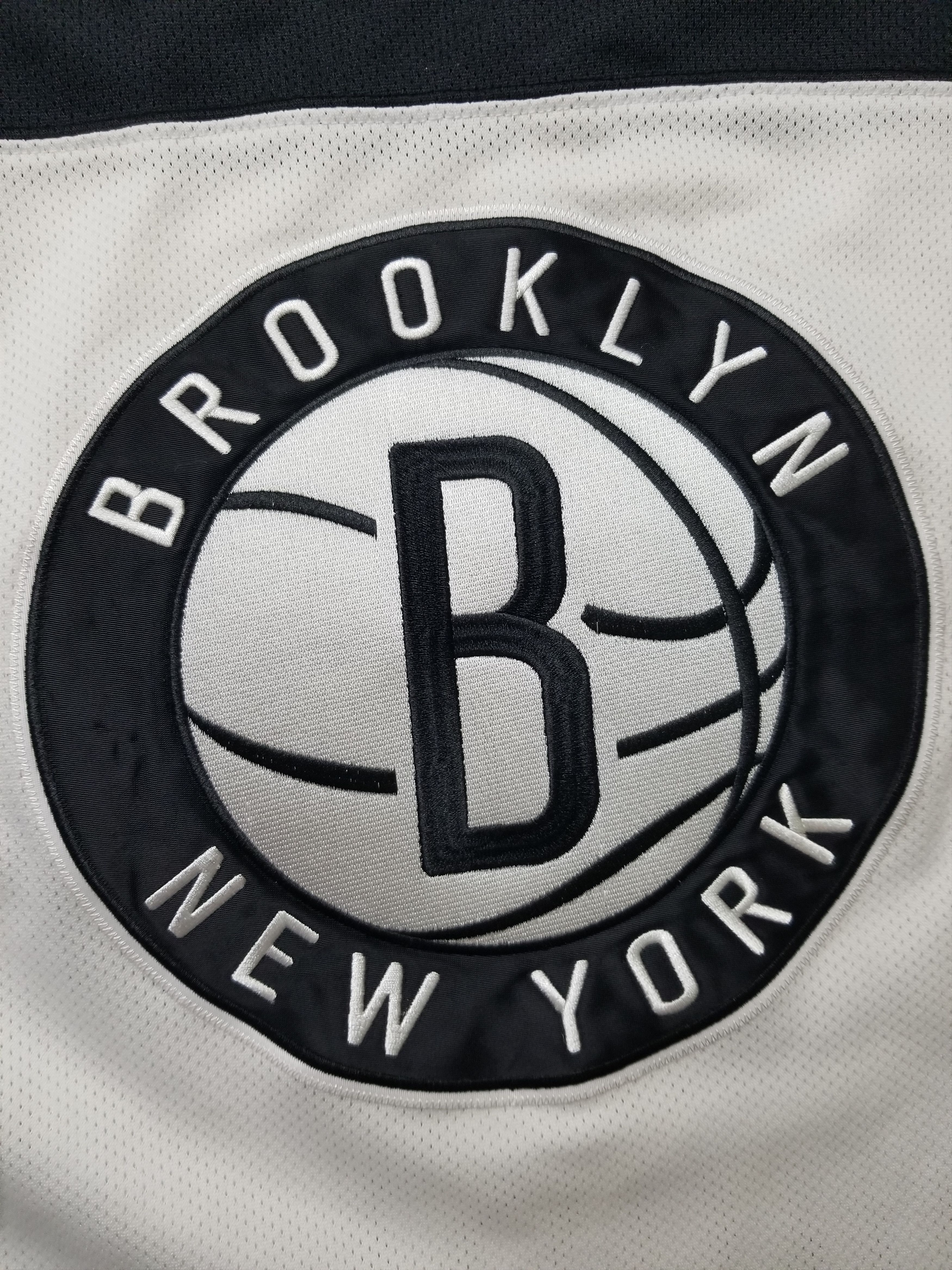 Mitchell & Ness Brooklyn Nets Mesh Longsleeve Hockey Style Jersey Size US M / EU 48-50 / 2 - 7 Thumbnail