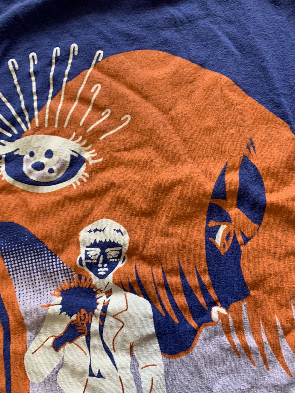 Edwin × Japanese Brand × Vintage Edwin Ninkyo Eiga T-Shirt - Dazzling Blue Size US L / EU 52-54 / 3 - 5 Thumbnail