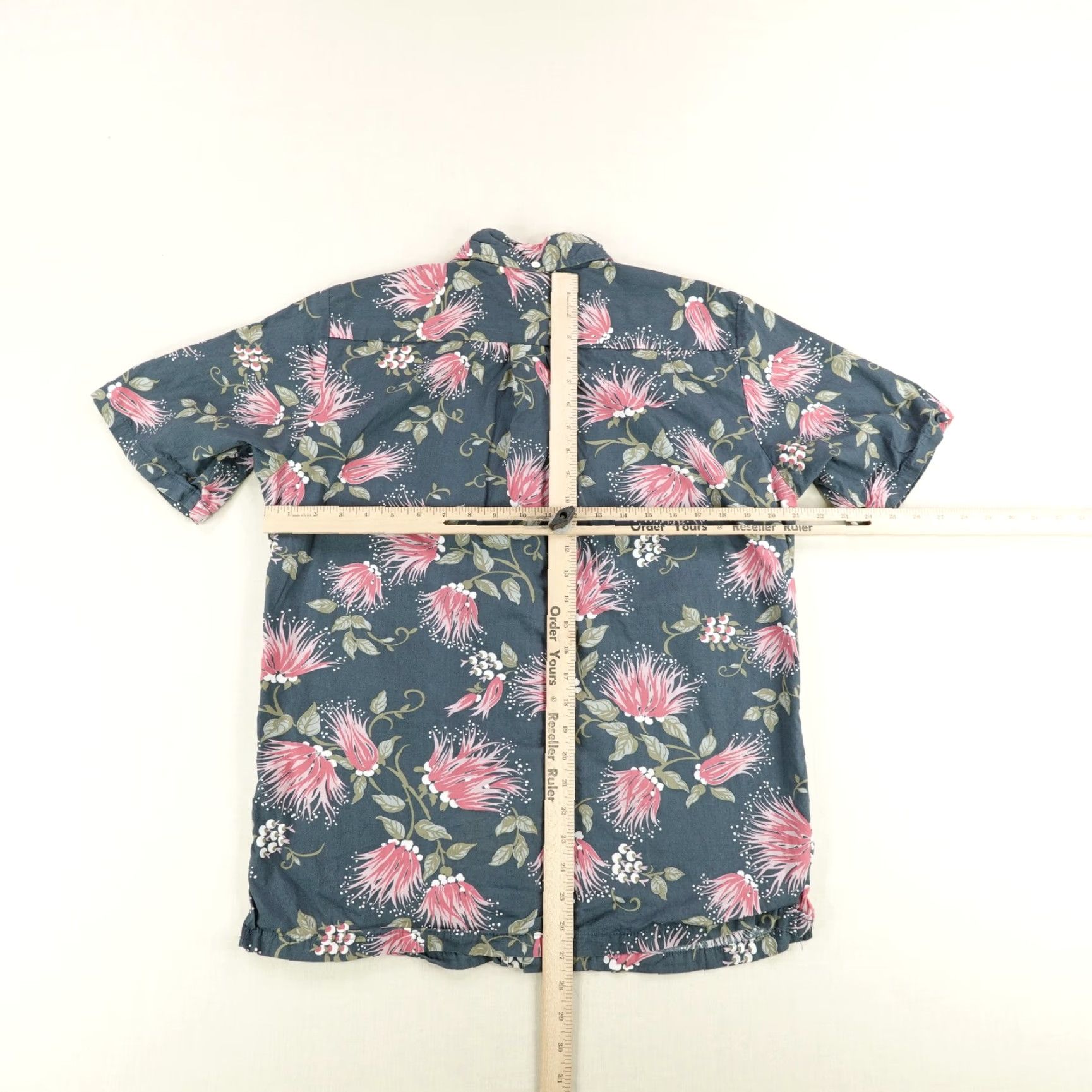 Vintage Vintage Avanti Hawaiian Shirt Men’s Medium Blue Pink Floral Button-Up Summer Beach Vacation Size US M / EU 48-50 / 2 - 6 Thumbnail