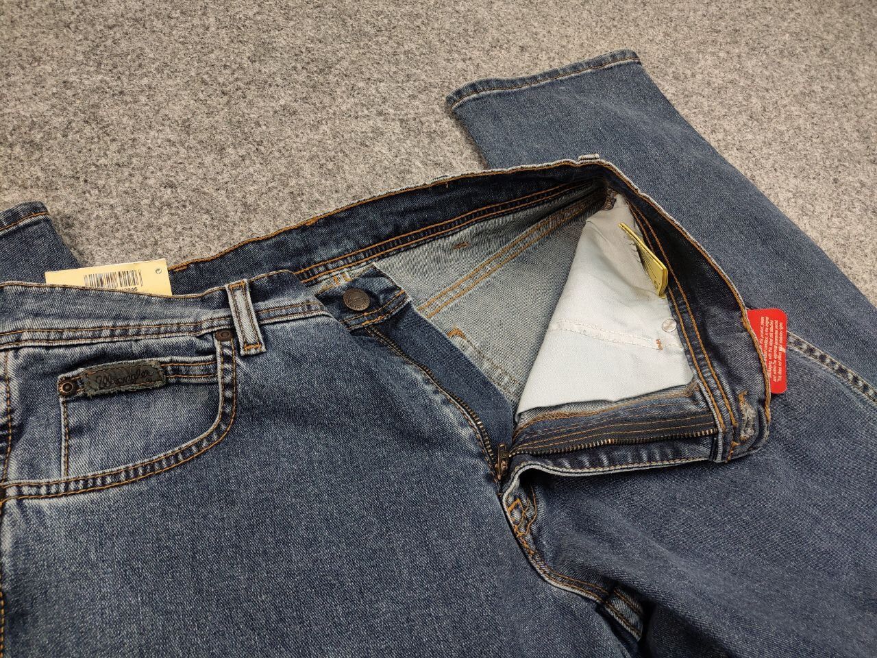 Wrangler Vintage Wrangler regular straight Stonewash Denim Jeans Size US 32 / EU 48 - 8 Thumbnail