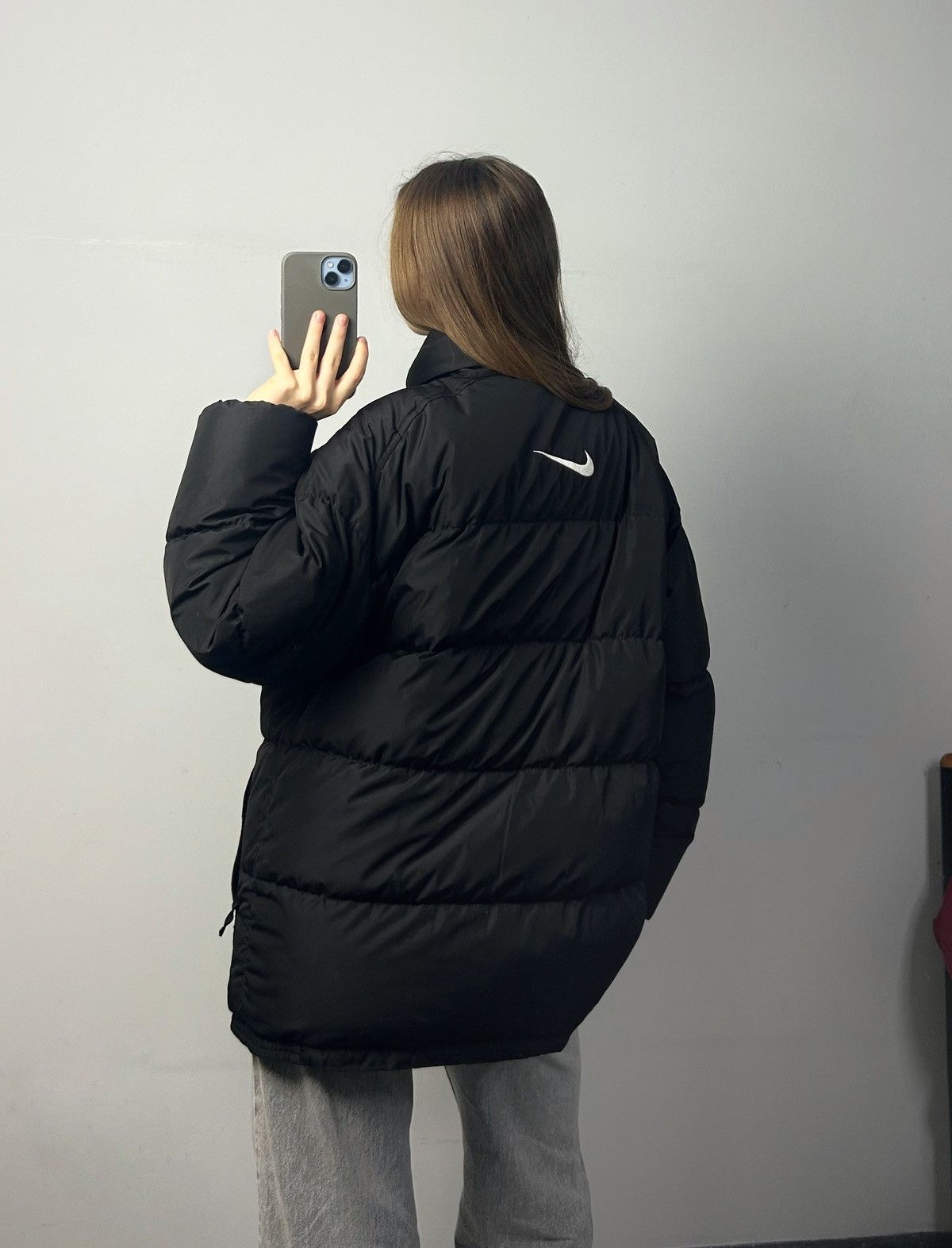Nike Vintage puffer nike swoosh down jacket 00s Size M / US 6-8 / IT 42-44 - 7 Thumbnail