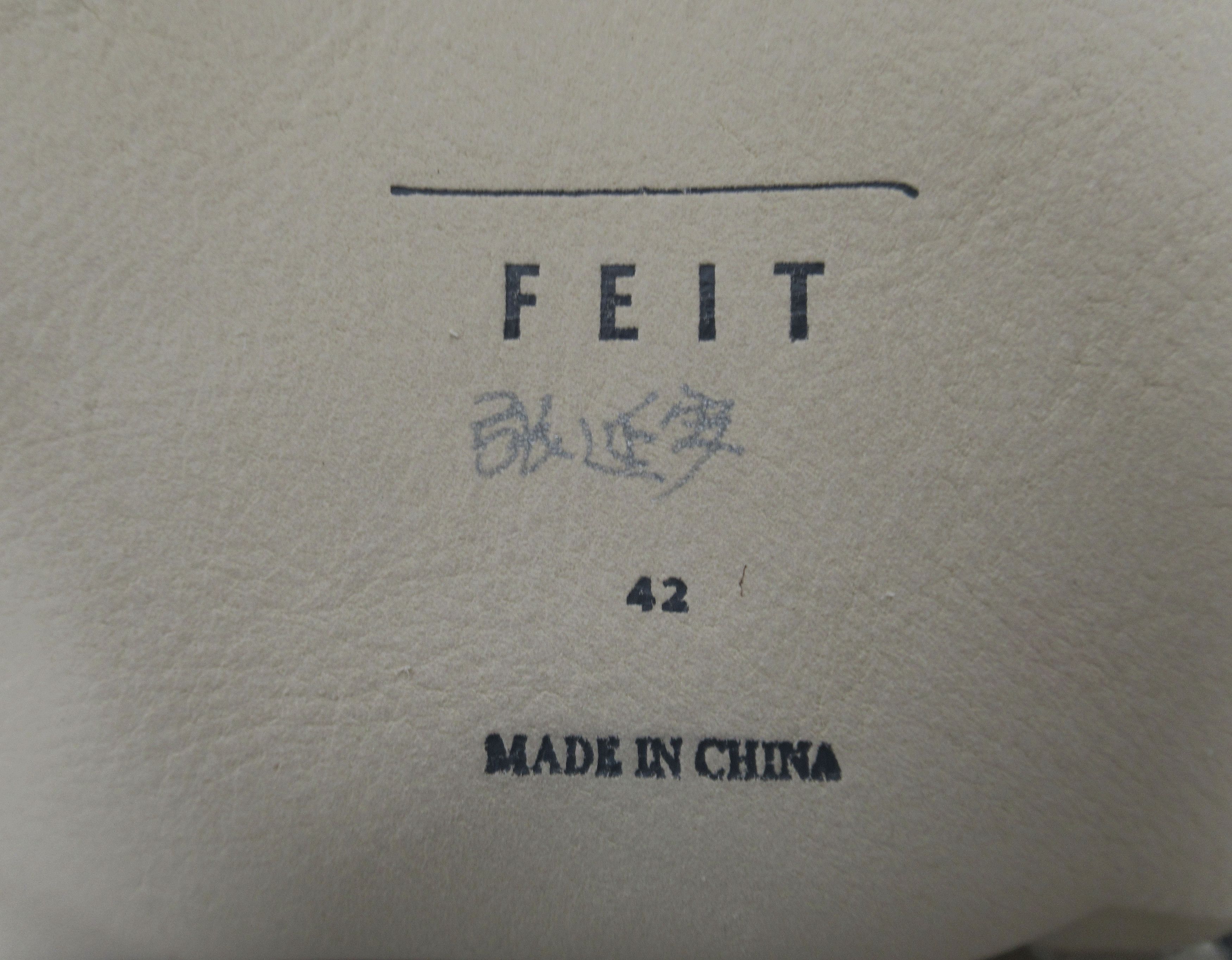 Feit Feit Men's Hand Sewn Super High Top Sneaker Beige Size 9 US Size US 9 / EU 42 - 11 Thumbnail
