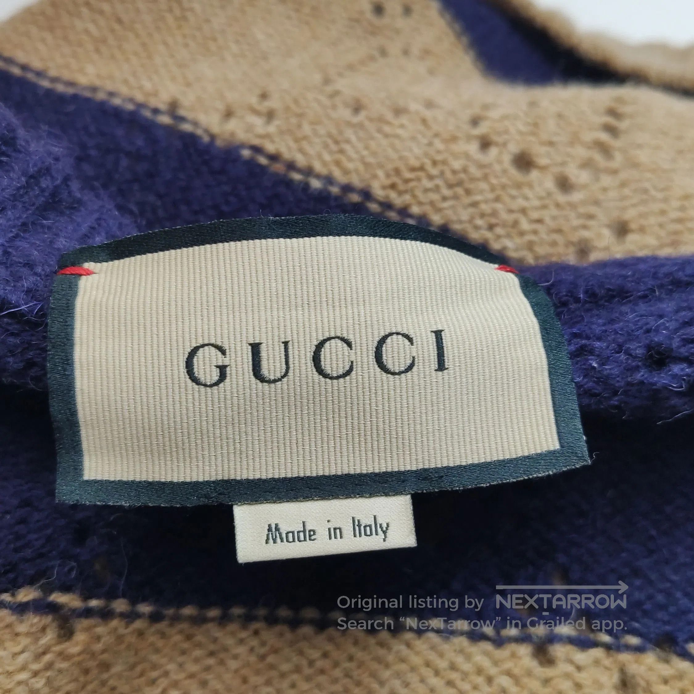 Gucci Gucci Wool Striped Double G Sweater L. Size US L / EU 52-54 / 3 - 3 Thumbnail