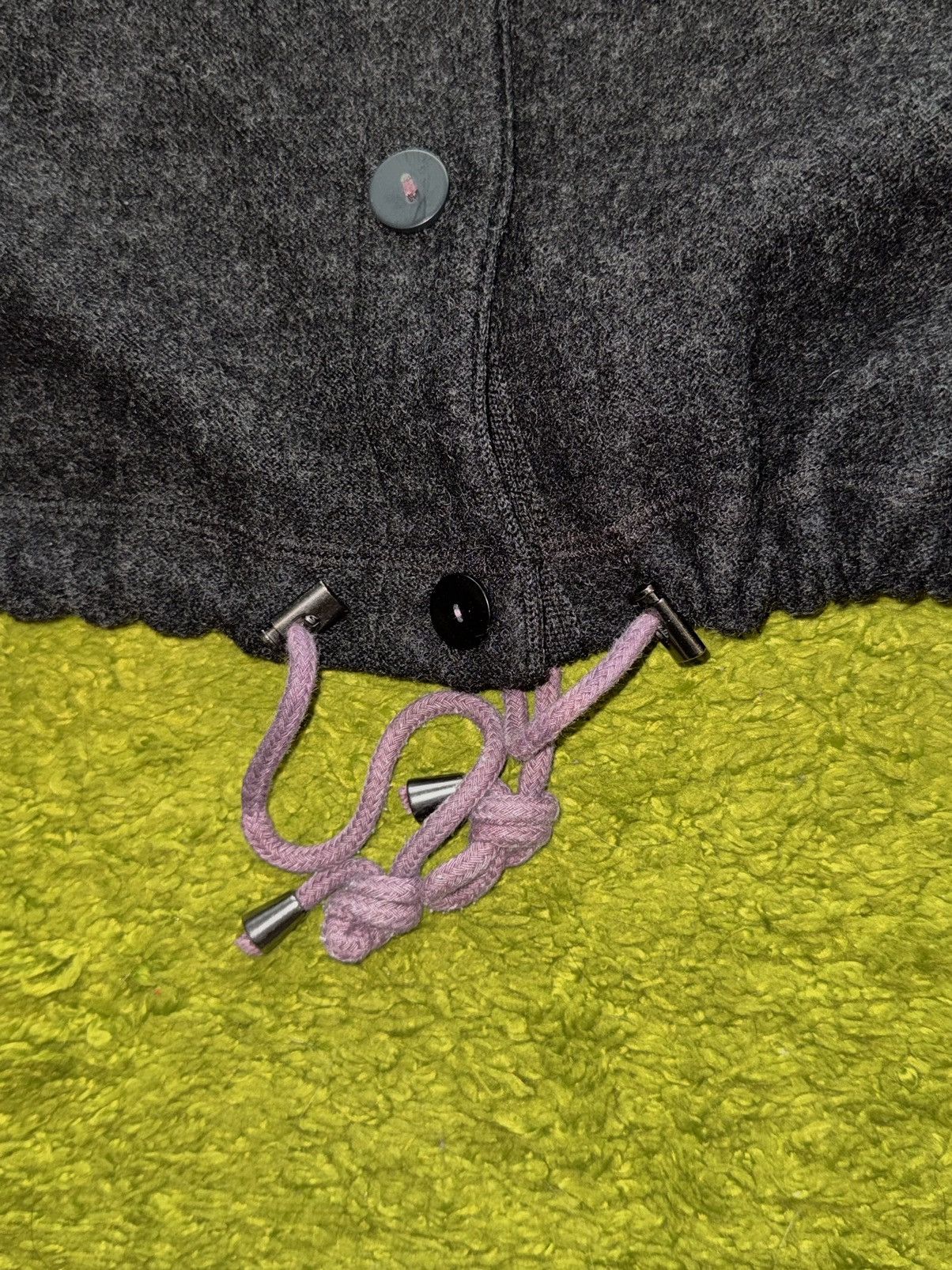 Designer × Gudrun Sjoden Gudrun Sjoden avant garde 100% wool parka hooded jacket Size M / US 6-8 / IT 42-44 - 3 Thumbnail