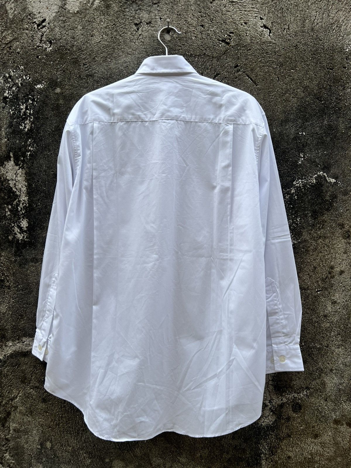 Yohji Yamamoto Yohji Yamamoto White Shirt Size US XL / EU 56 / 4 - 9 Thumbnail