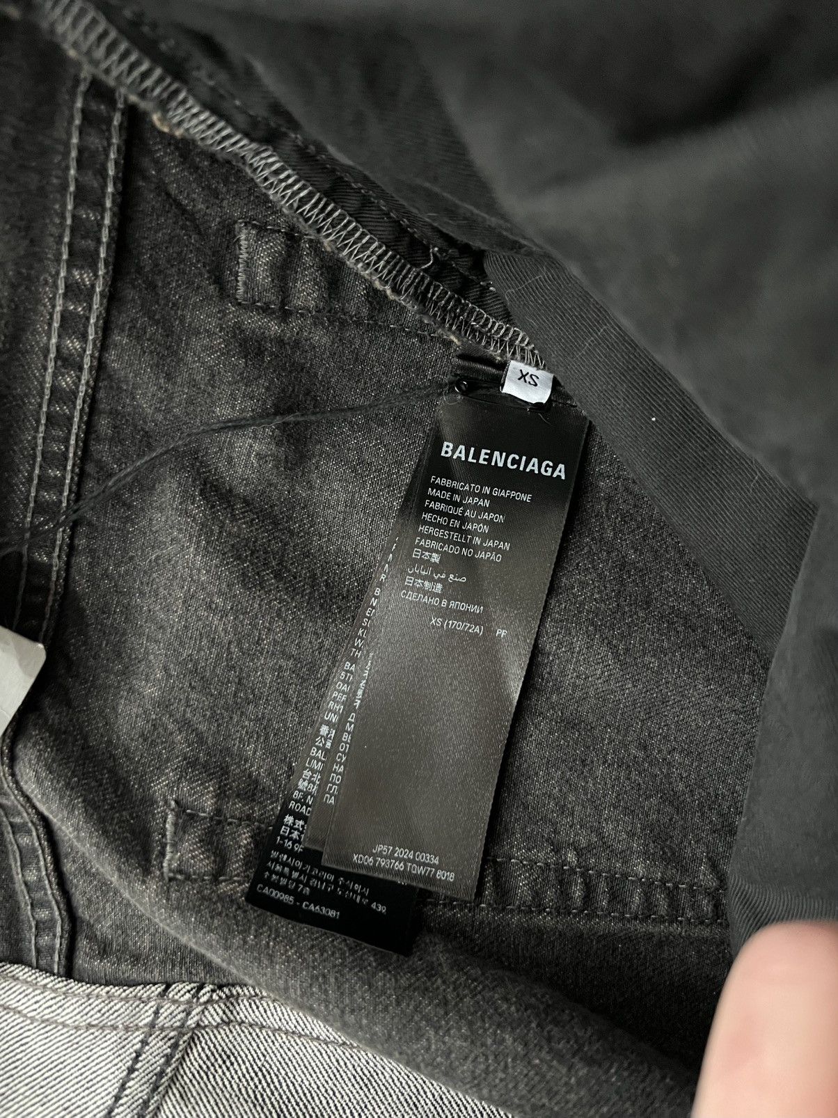 Balenciaga Balenciaga 50/50 Denim Pants Size US 30 / EU 46 - 5 Thumbnail